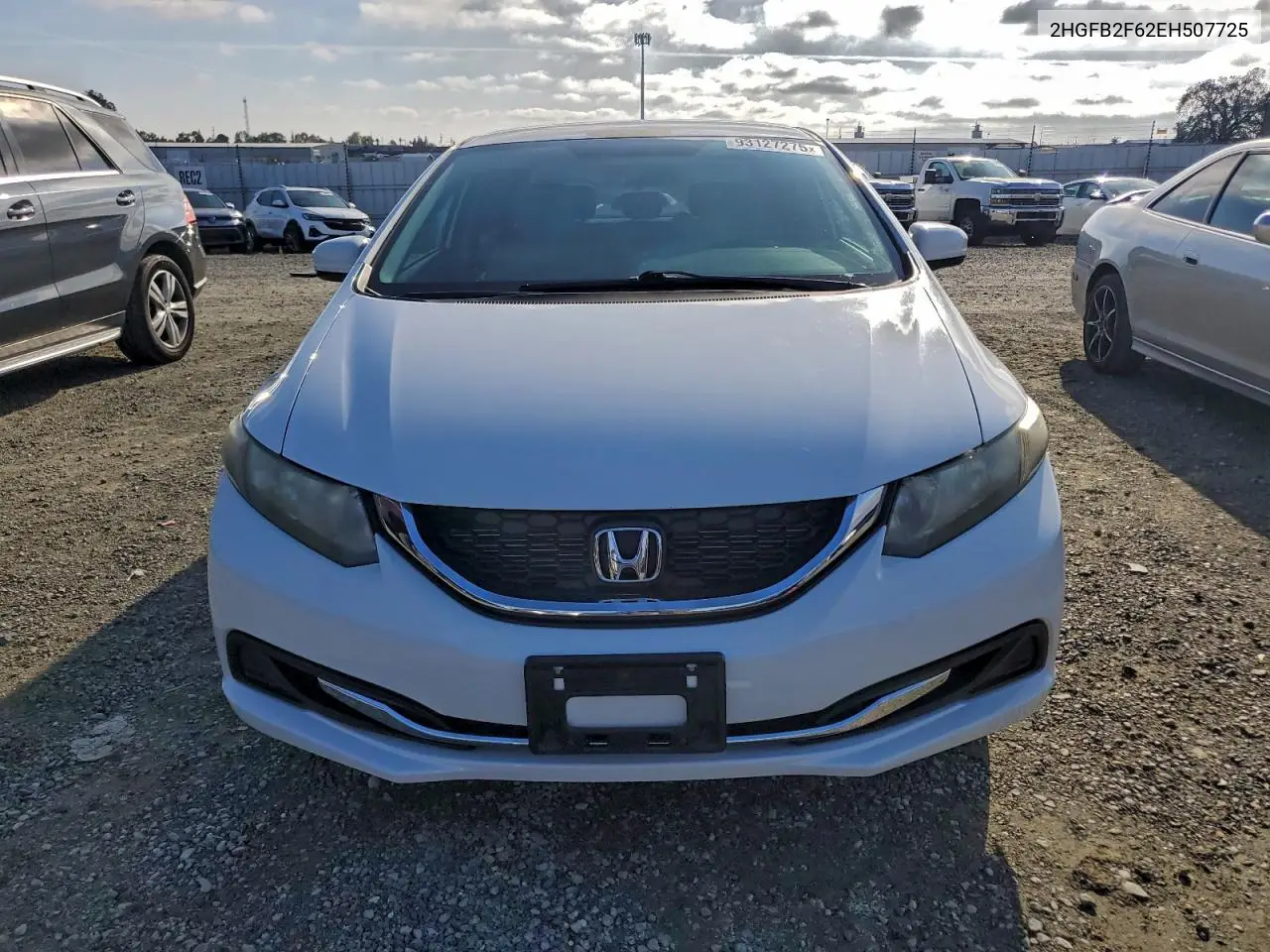 2HGFB2F62EH507725 2014 Honda Civic Hf