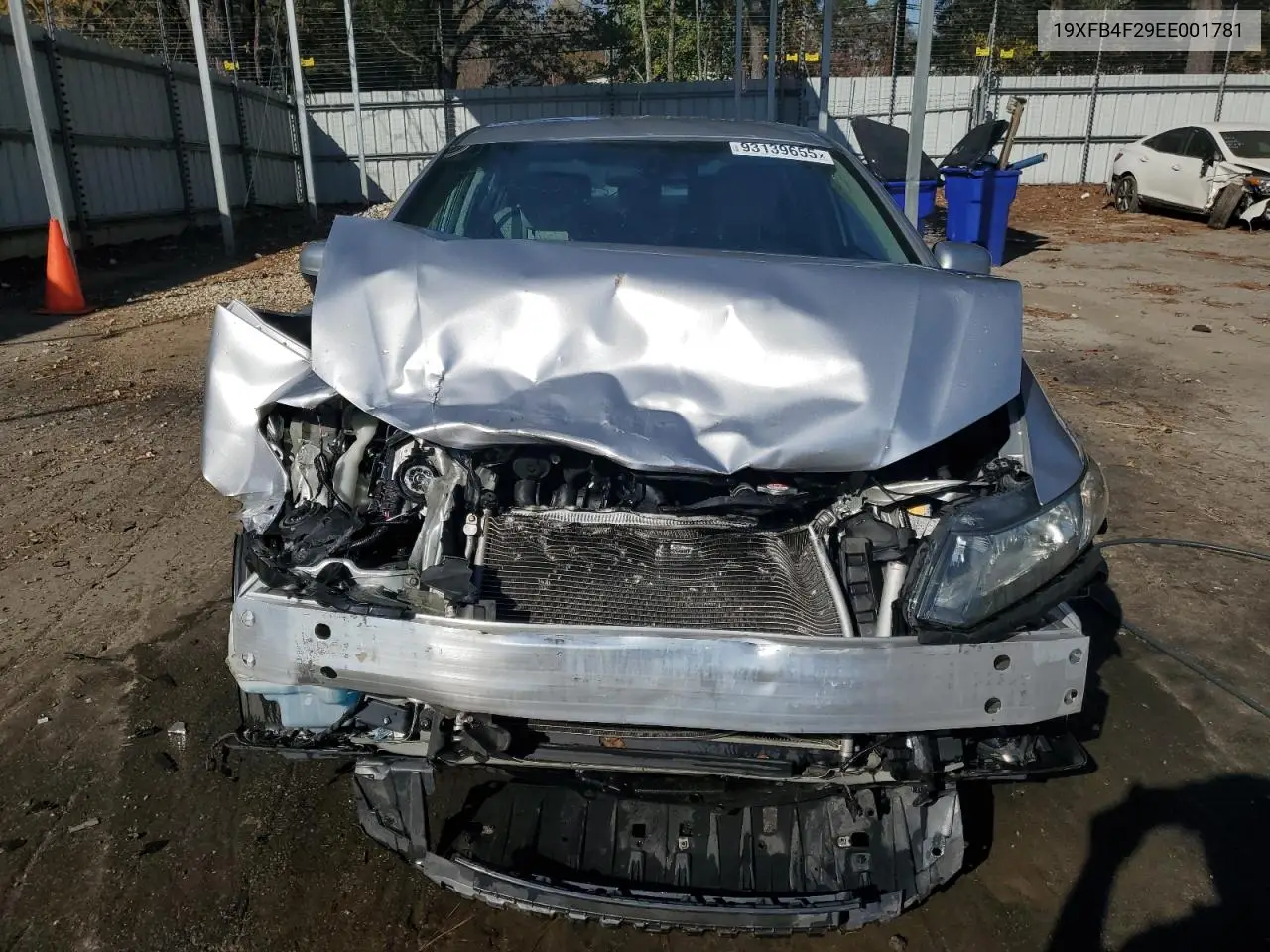 19XFB4F29EE001781 2014 Honda Civic Hybrid
