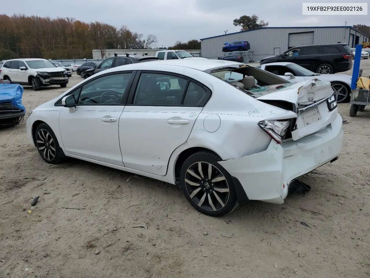 19XFB2F92EE002126 2014 Honda Civic Exl