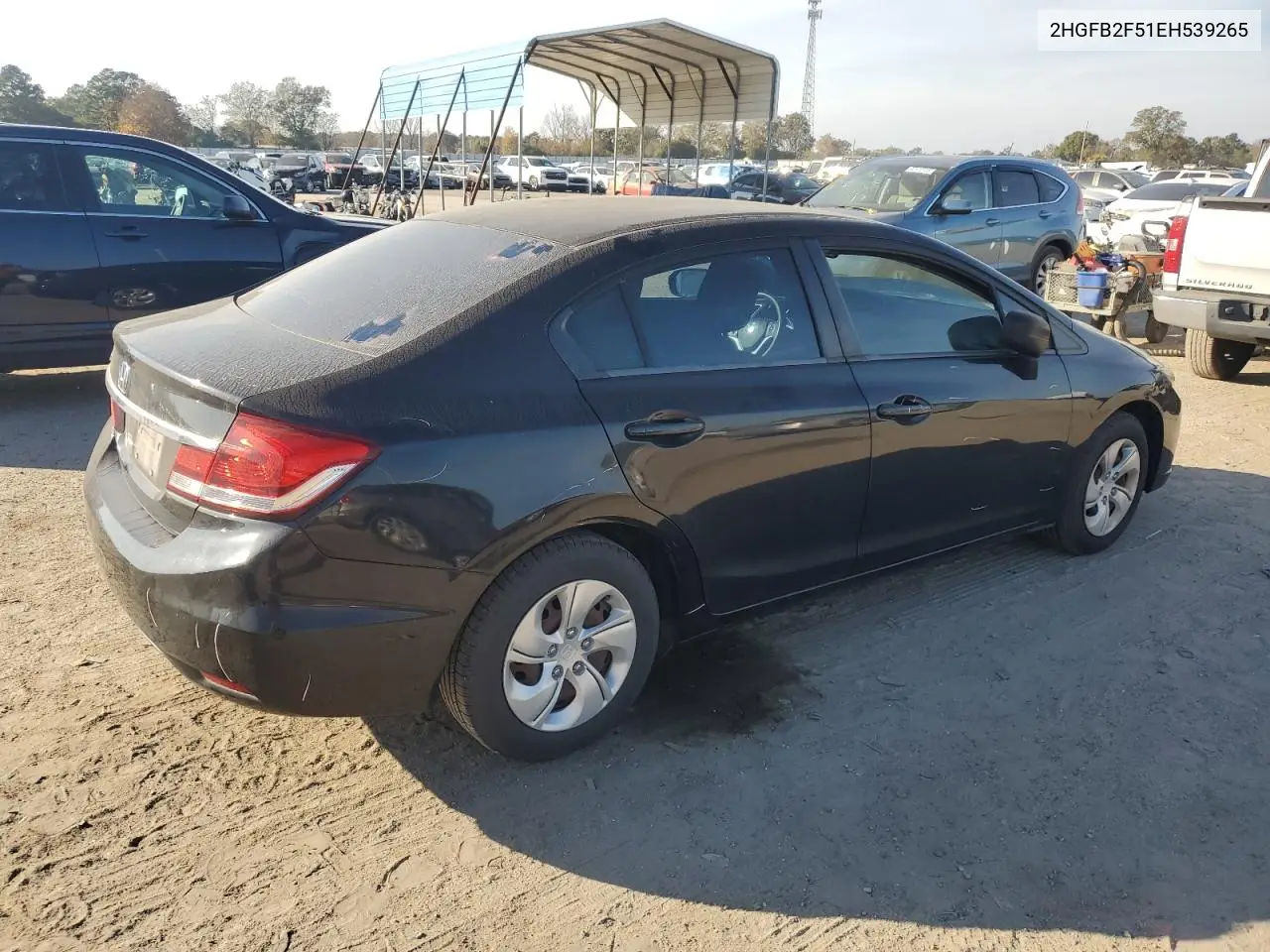 2HGFB2F51EH539265 2014 Honda Civic Lx