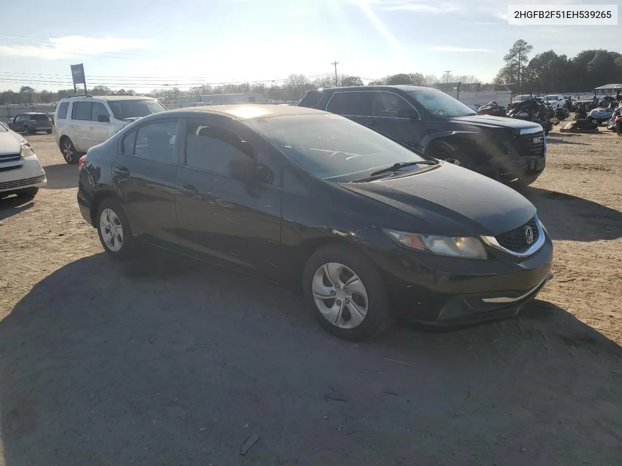 2HGFB2F51EH539265 2014 Honda Civic Lx