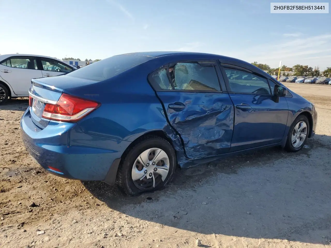 2HGFB2F58EH513441 2014 Honda Civic Lx