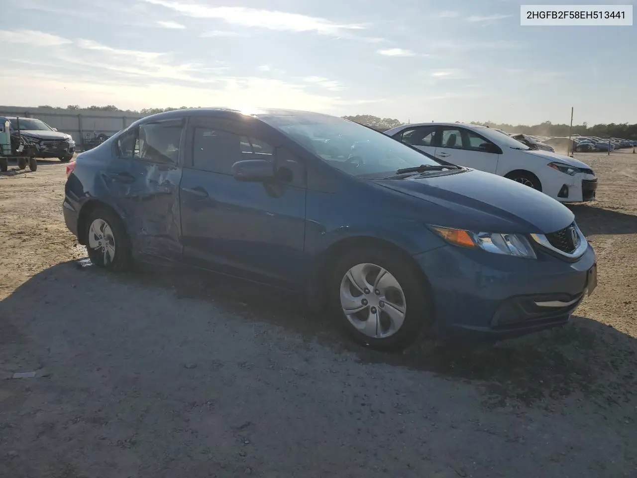 2HGFB2F58EH513441 2014 Honda Civic Lx