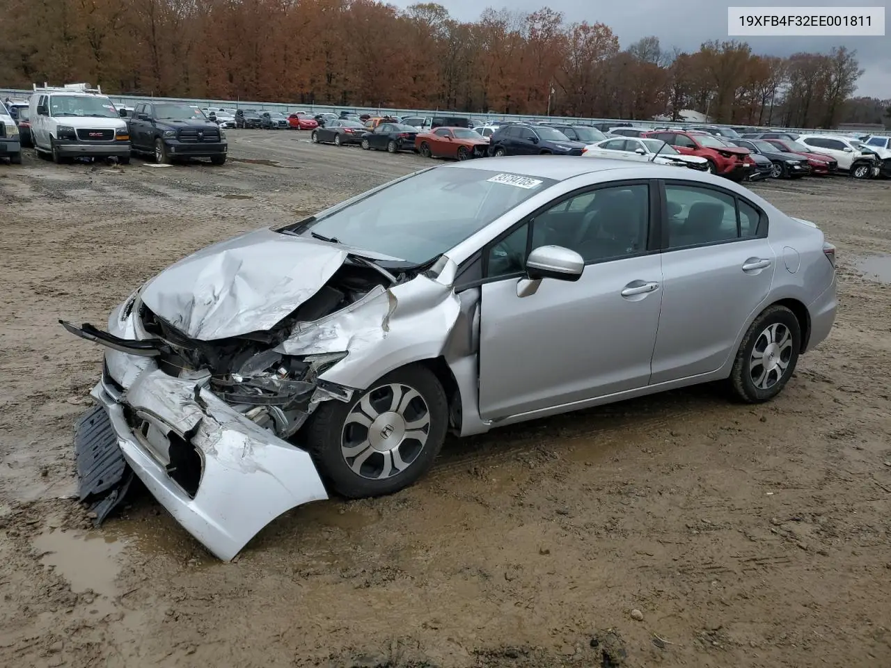 19XFB4F32EE001811 2014 Honda Civic Hybrid L