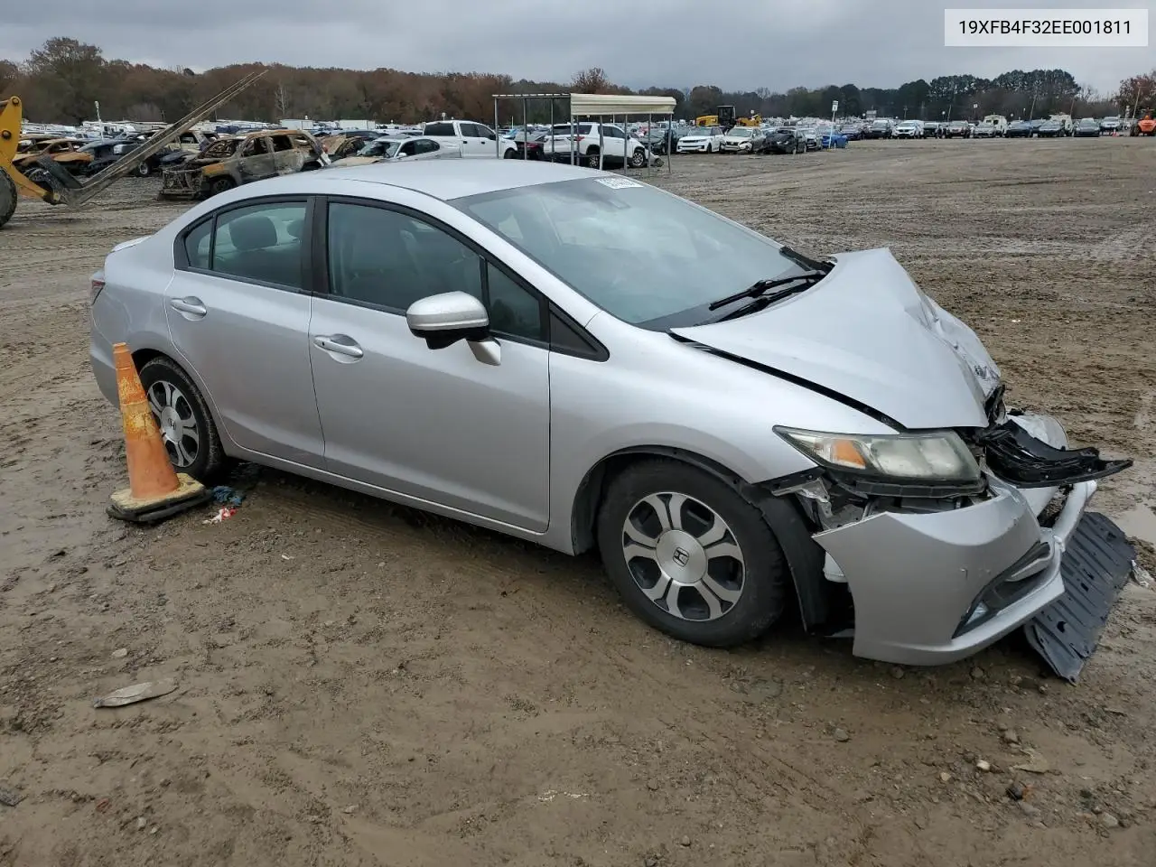 19XFB4F32EE001811 2014 Honda Civic Hybrid L