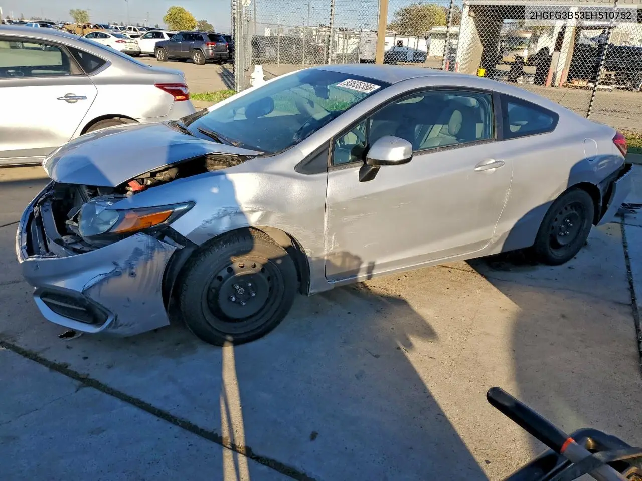 2HGFG3B53EH510752 2014 Honda Civic Lx