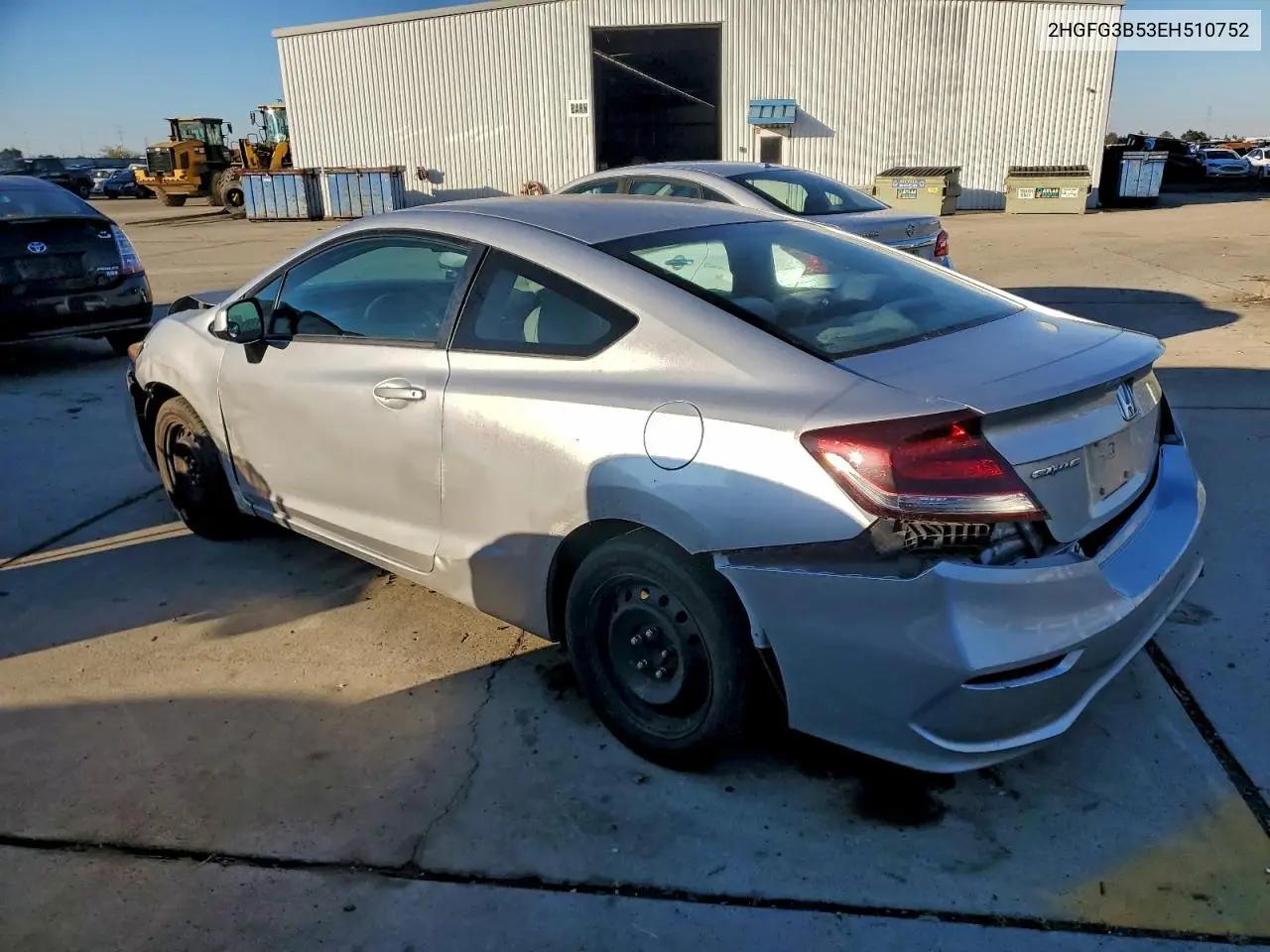 2HGFG3B53EH510752 2014 Honda Civic Lx