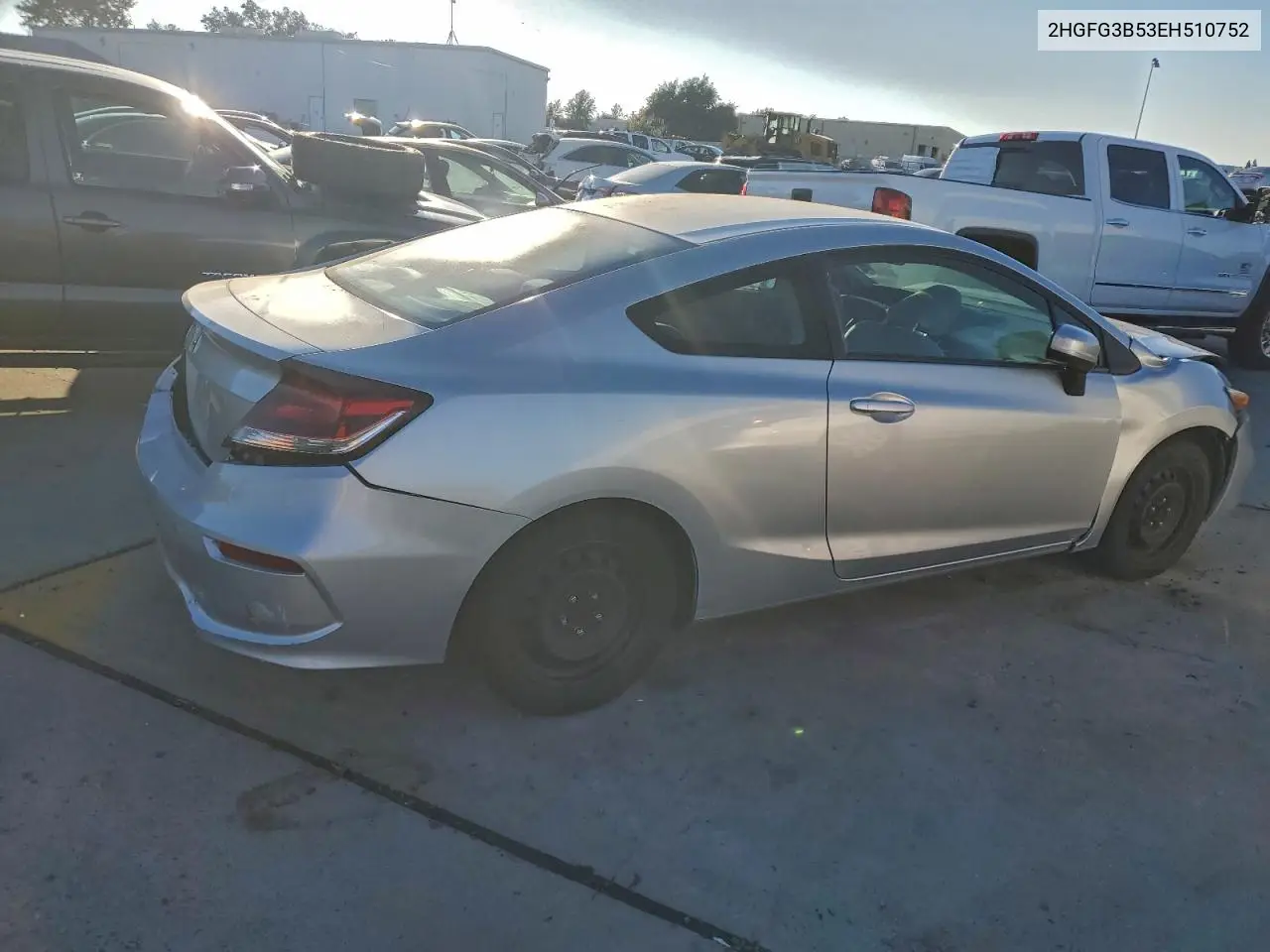 2HGFG3B53EH510752 2014 Honda Civic Lx