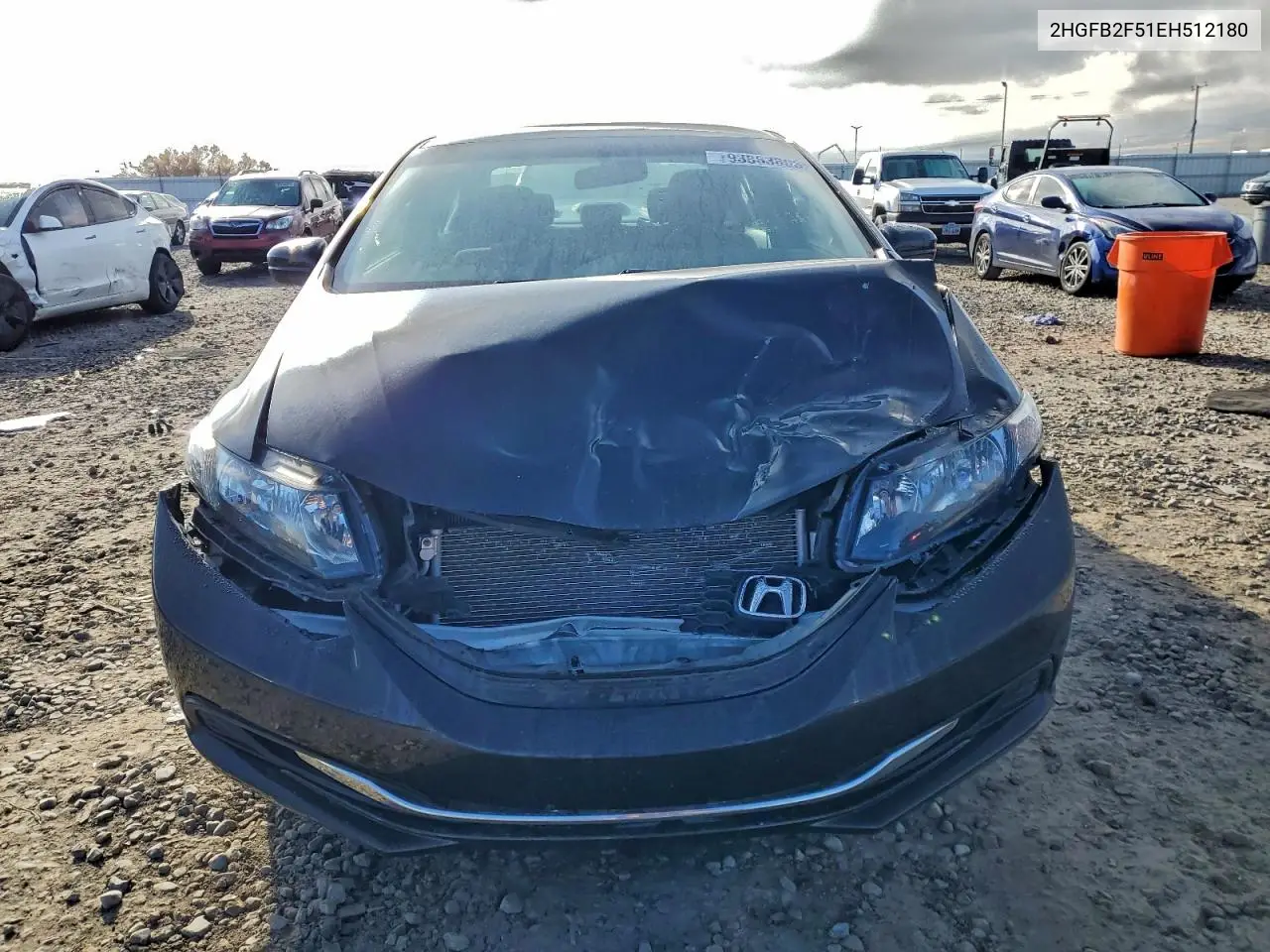 2HGFB2F51EH512180 2014 Honda Civic Lx