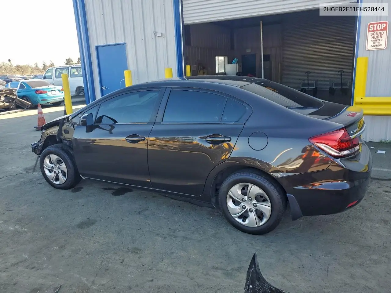 2HGFB2F51EH528444 2014 Honda Civic Lx