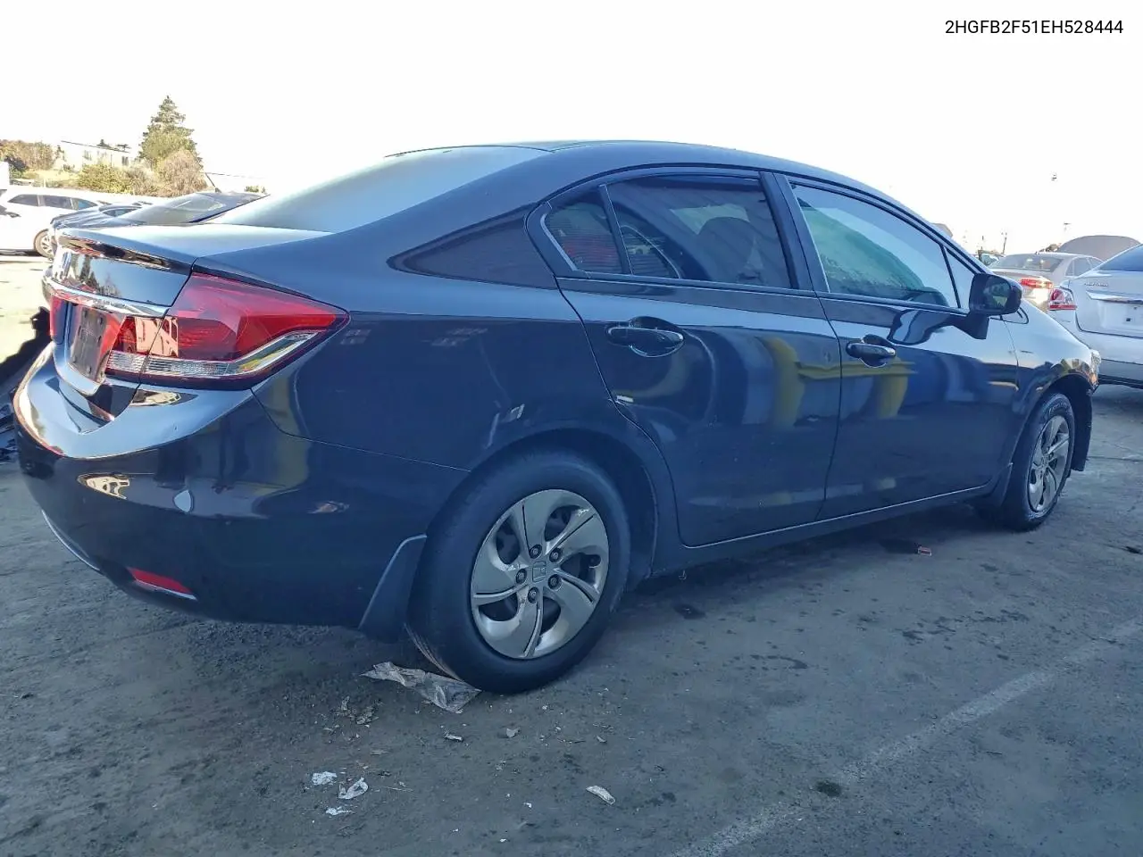 2HGFB2F51EH528444 2014 Honda Civic Lx