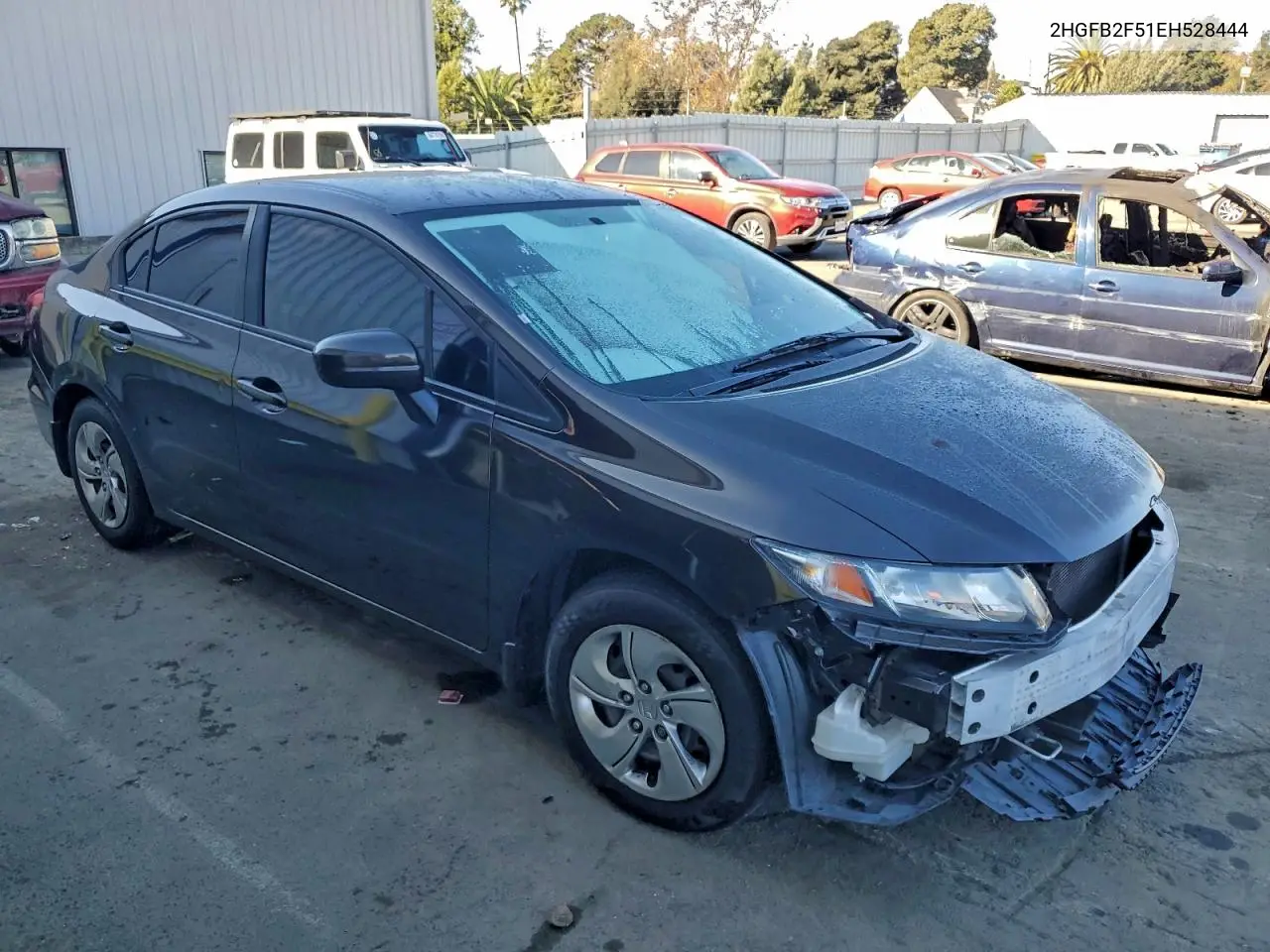 2HGFB2F51EH528444 2014 Honda Civic Lx