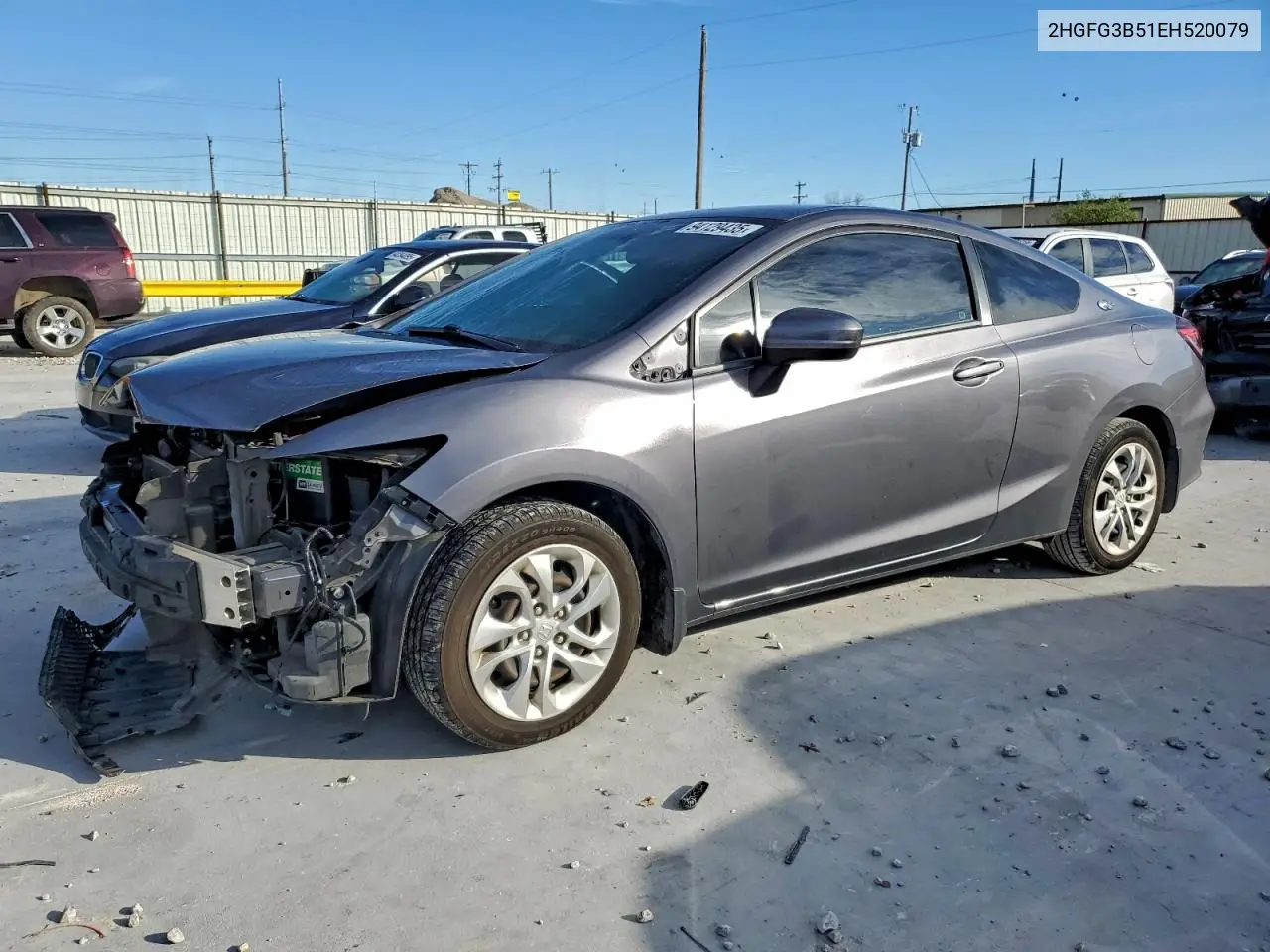 2HGFG3B51EH520079 2014 Honda Civic Lx