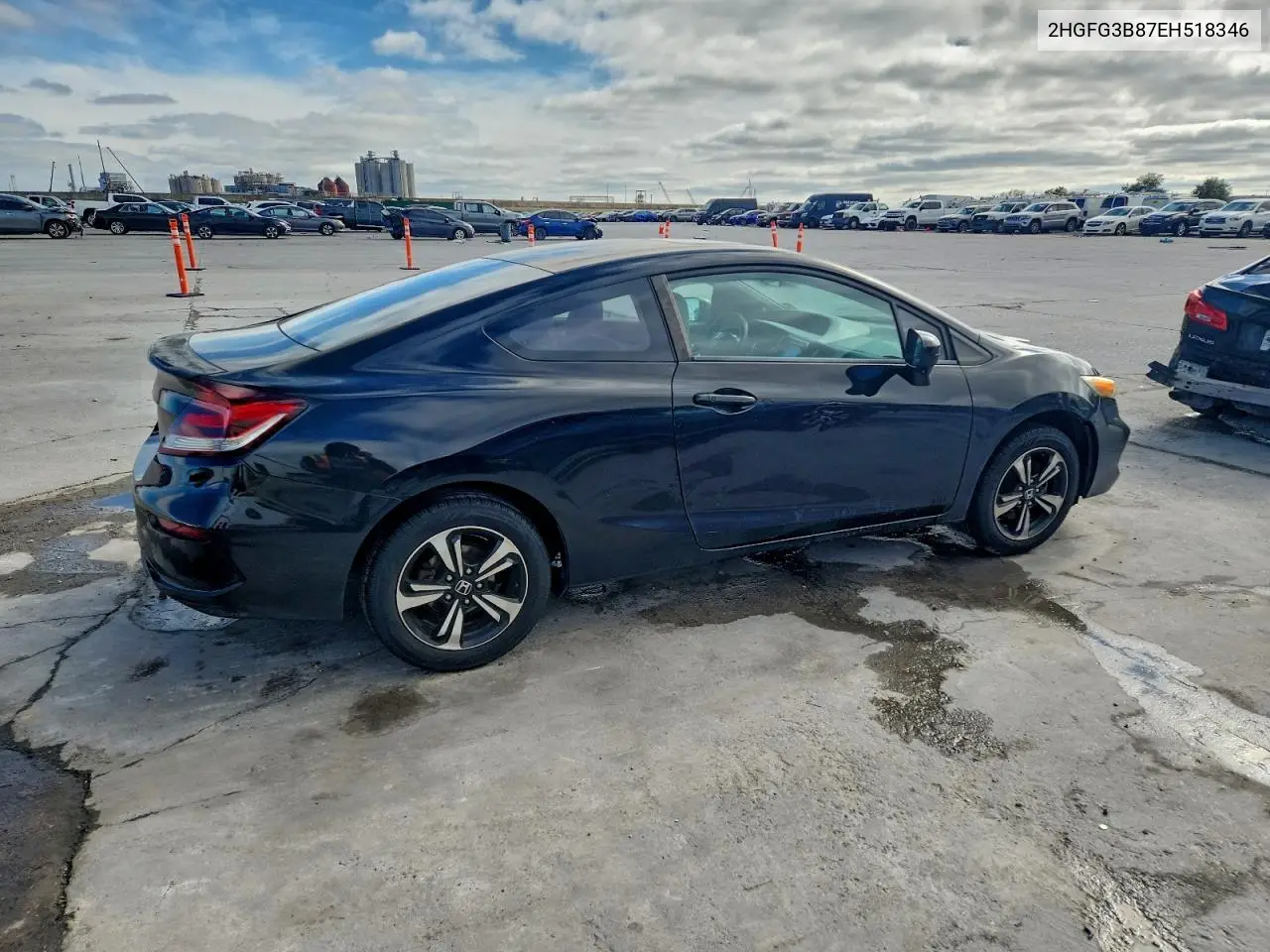 2HGFG3B87EH518346 2014 Honda Civic Ex