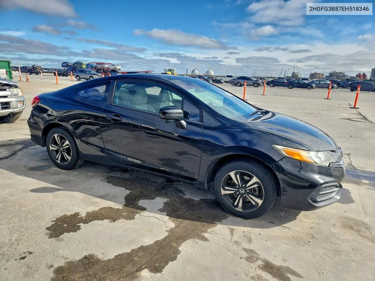 2HGFG3B87EH518346 2014 Honda Civic Ex