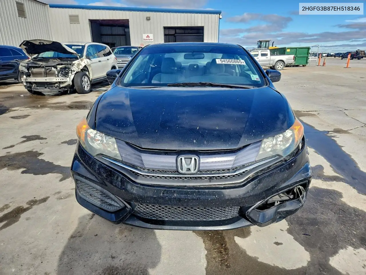 2HGFG3B87EH518346 2014 Honda Civic Ex