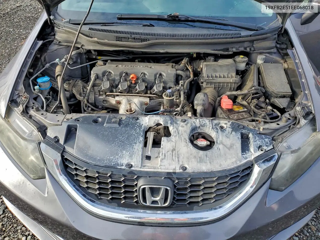 19XFB2E51EE068018 2014 Honda Civic Lx