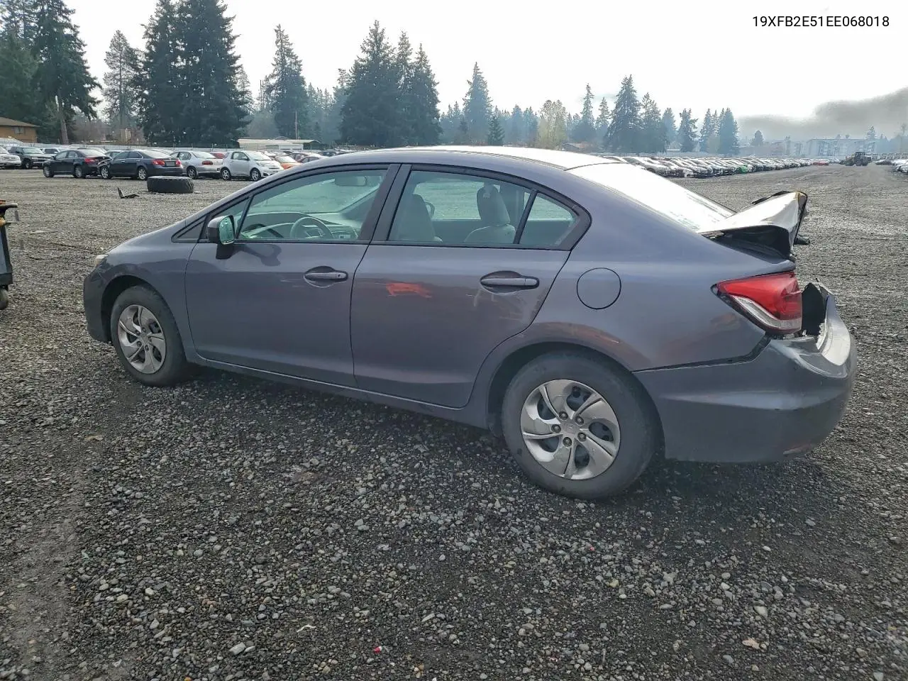 19XFB2E51EE068018 2014 Honda Civic Lx