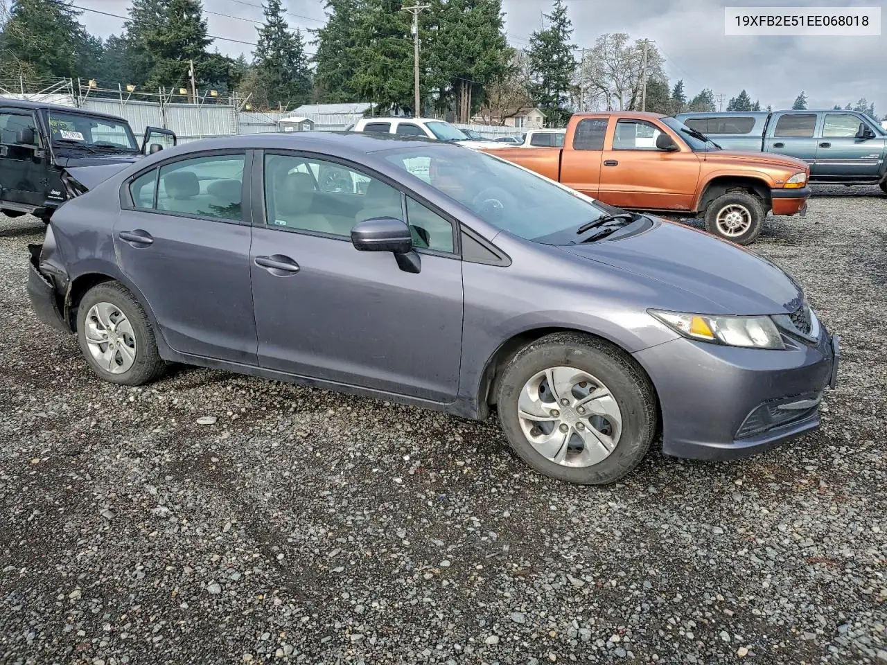 19XFB2E51EE068018 2014 Honda Civic Lx