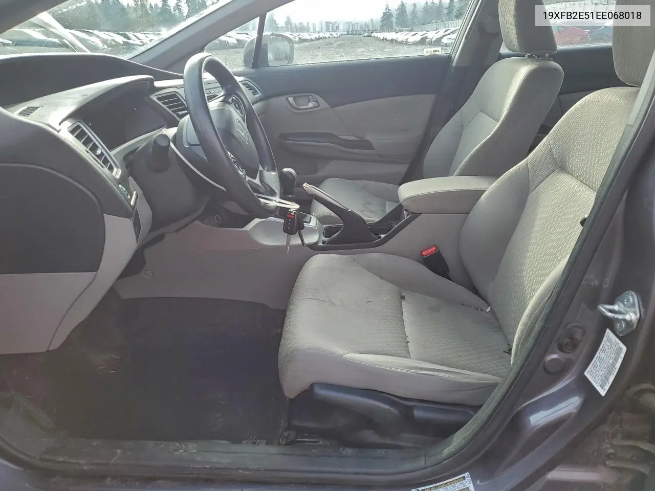 19XFB2E51EE068018 2014 Honda Civic Lx