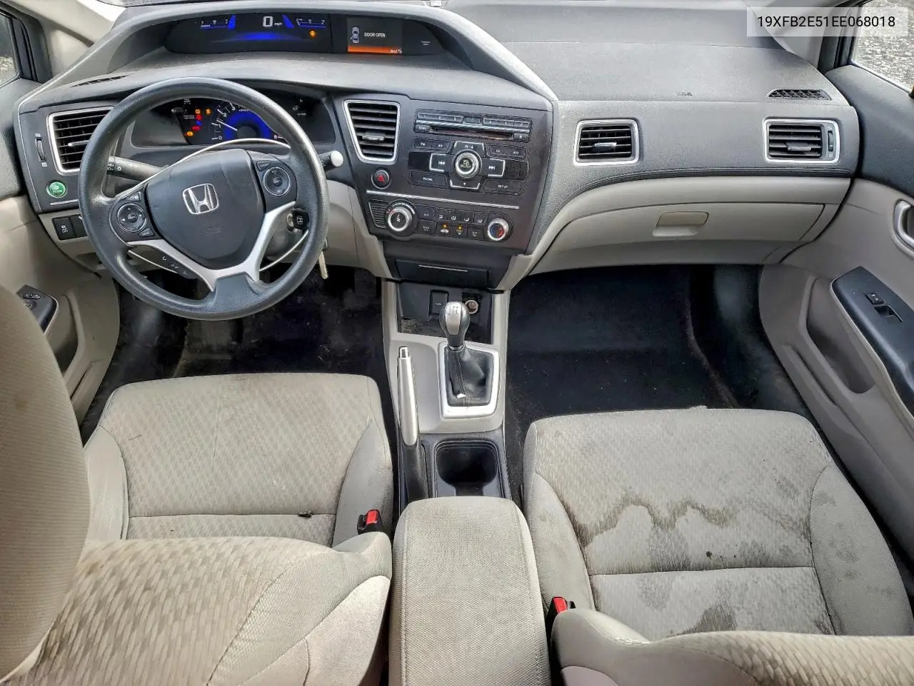 19XFB2E51EE068018 2014 Honda Civic Lx