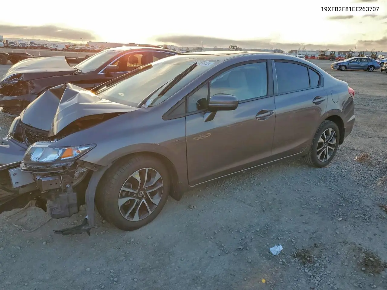 19XFB2F81EE263707 2014 Honda Civic Ex
