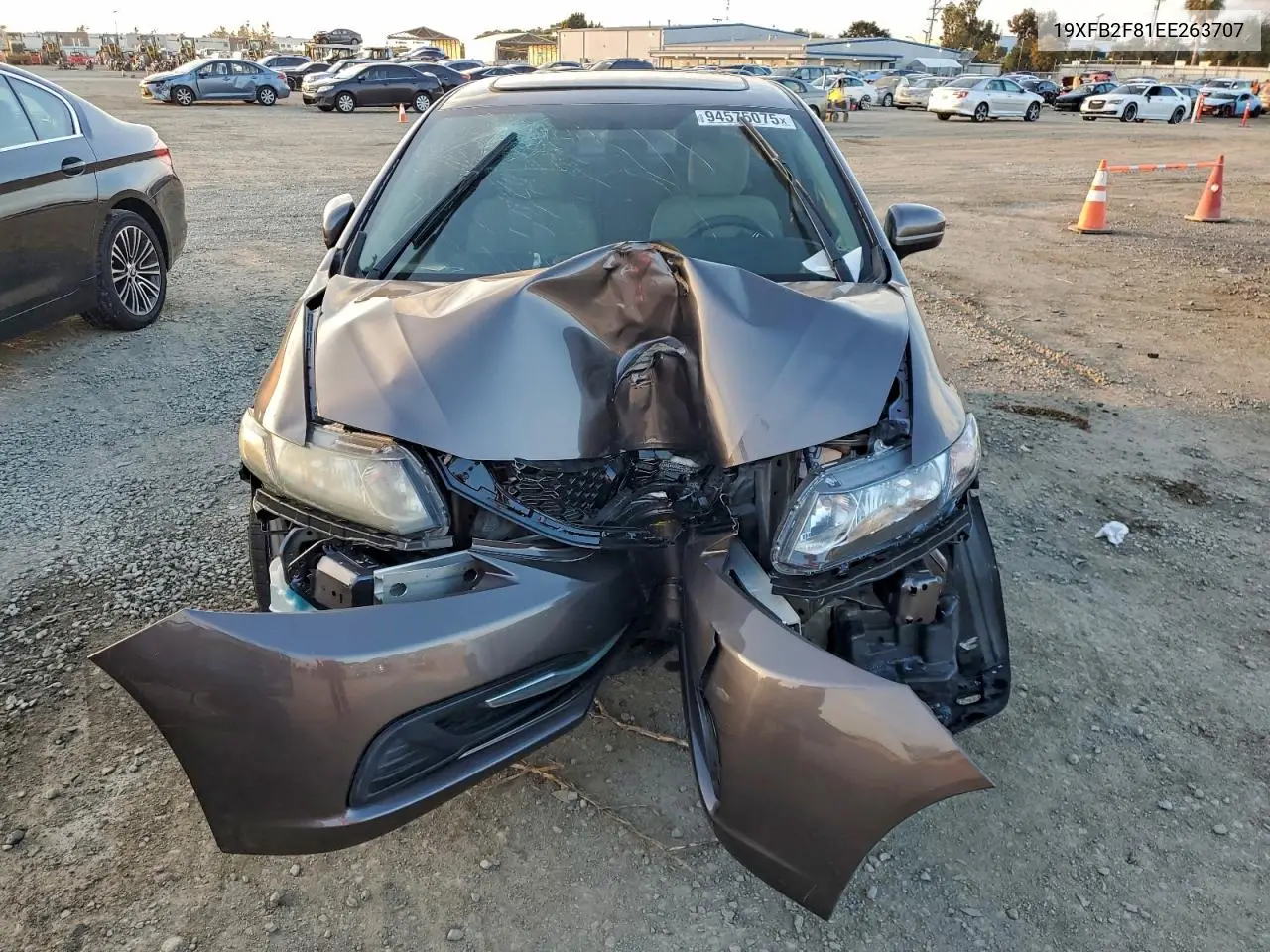 19XFB2F81EE263707 2014 Honda Civic Ex