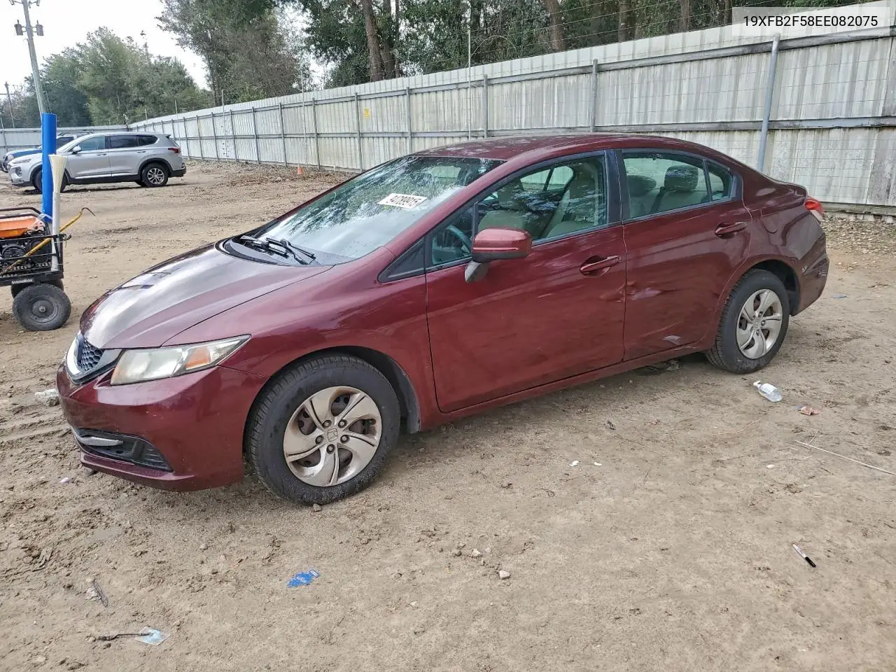 19XFB2F58EE082075 2014 Honda Civic Lx
