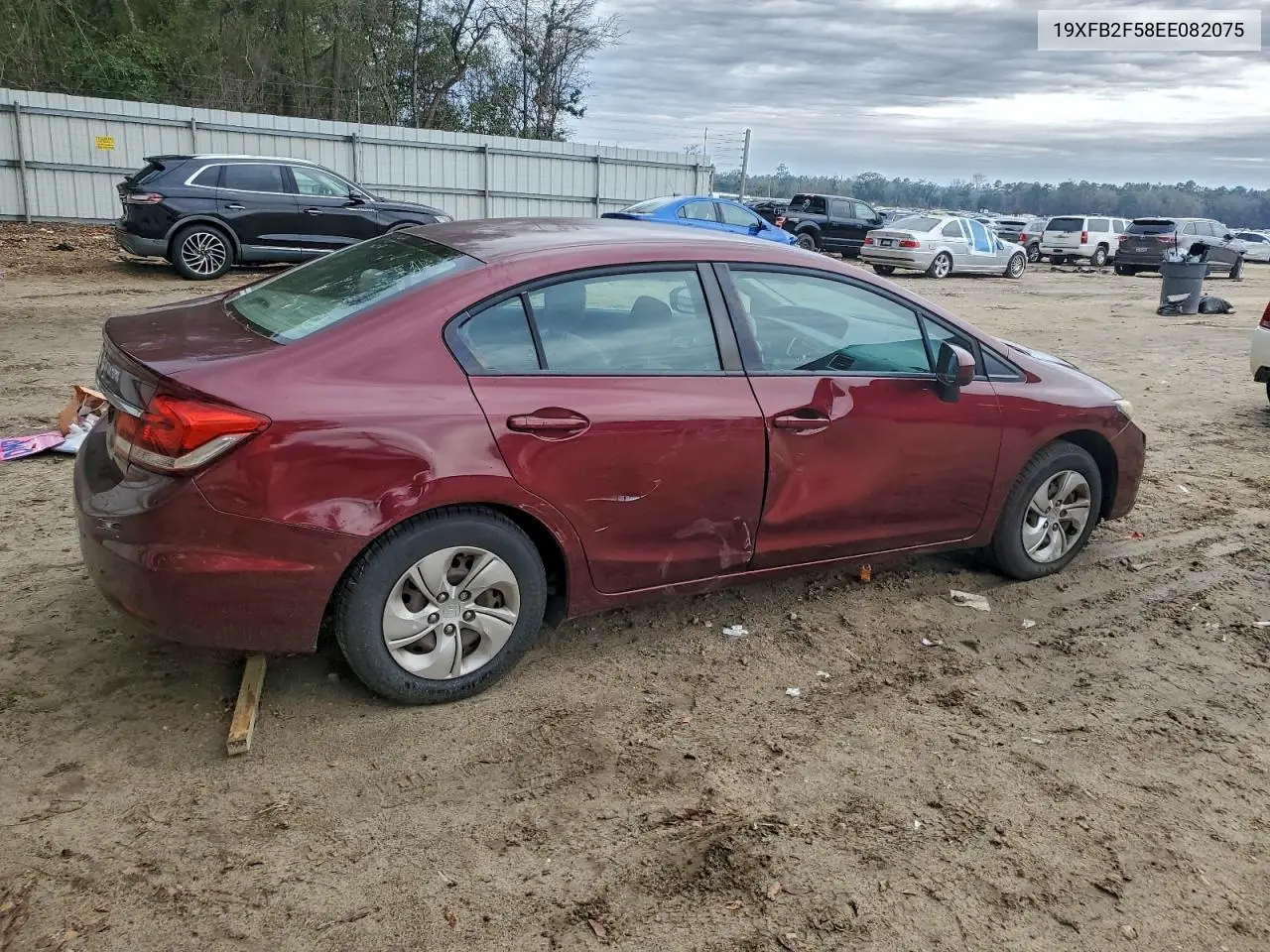 19XFB2F58EE082075 2014 Honda Civic Lx