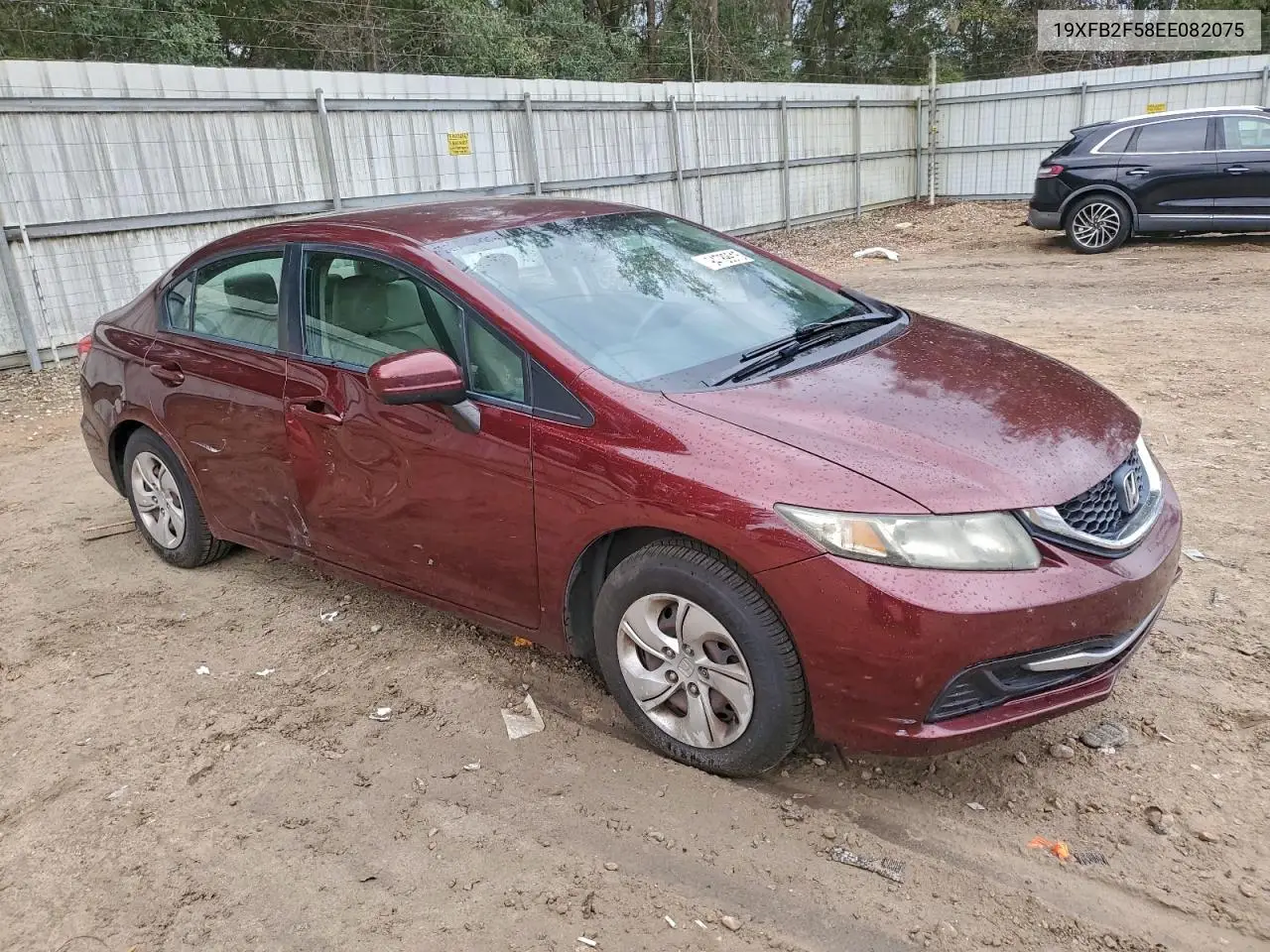 19XFB2F58EE082075 2014 Honda Civic Lx