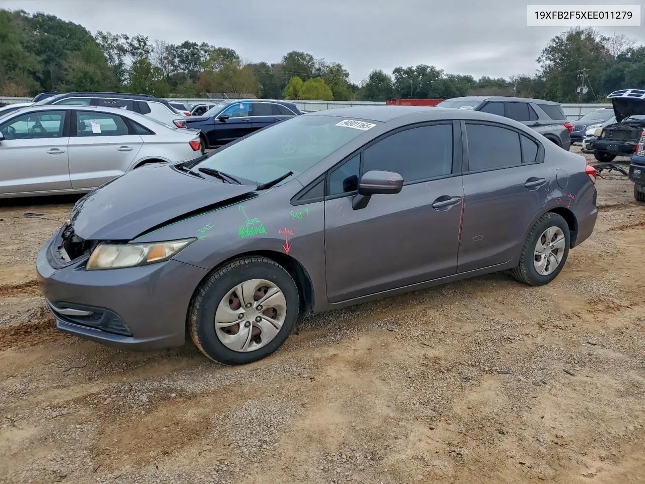 19XFB2F5XEE011279 2014 Honda Civic Lx