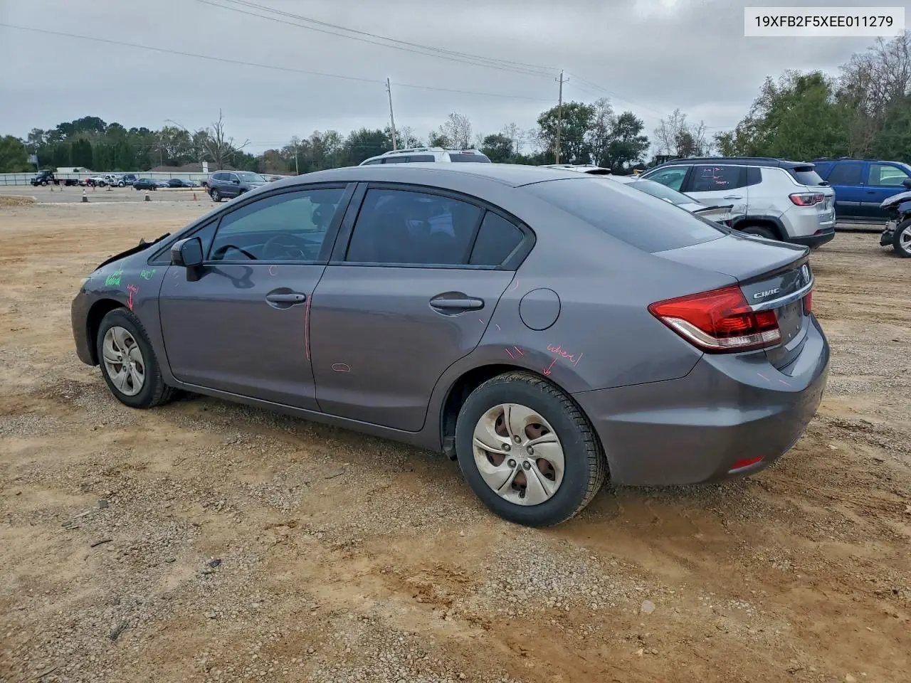 19XFB2F5XEE011279 2014 Honda Civic Lx