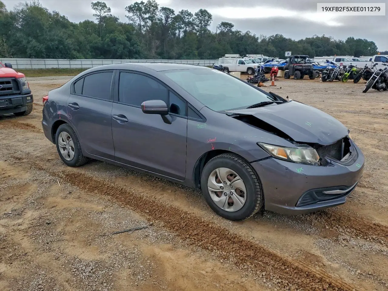 19XFB2F5XEE011279 2014 Honda Civic Lx