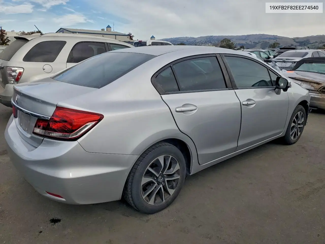 19XFB2F82EE274540 2014 Honda Civic Ex