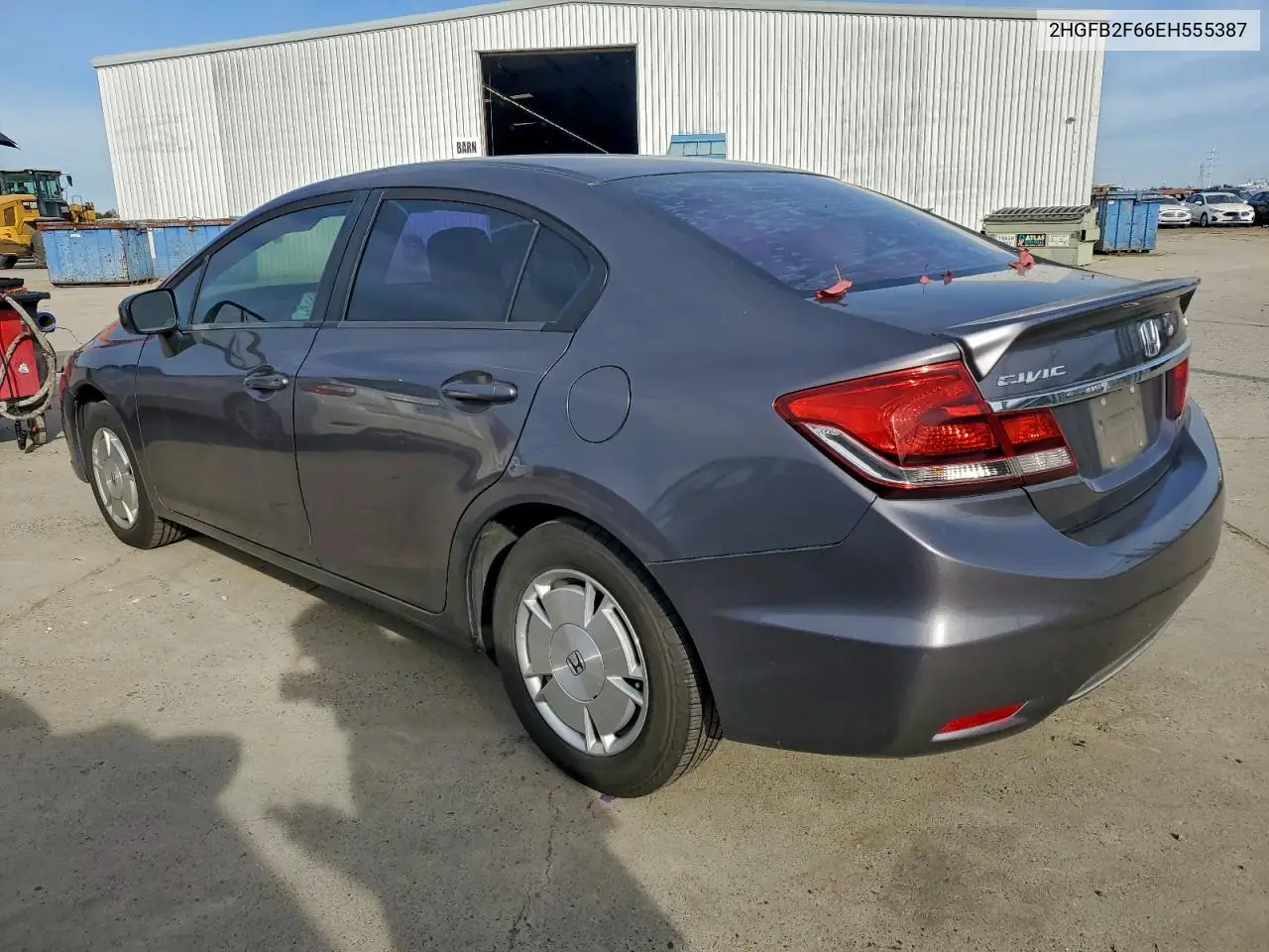 2HGFB2F66EH555387 2014 Honda Civic Hf
