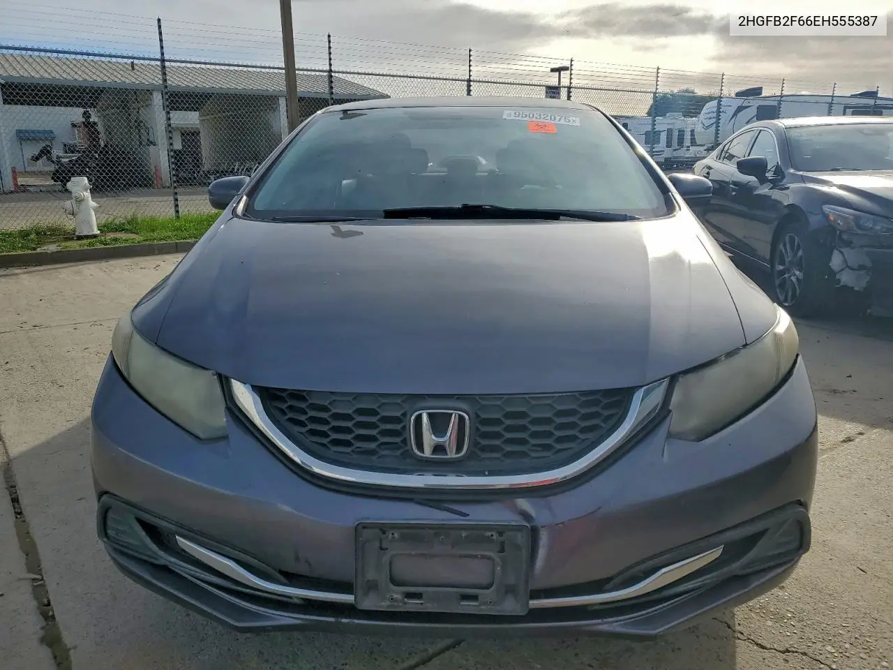 2HGFB2F66EH555387 2014 Honda Civic Hf