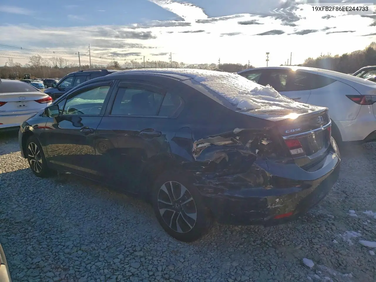 19XFB2F86EE244733 2014 Honda Civic Ex