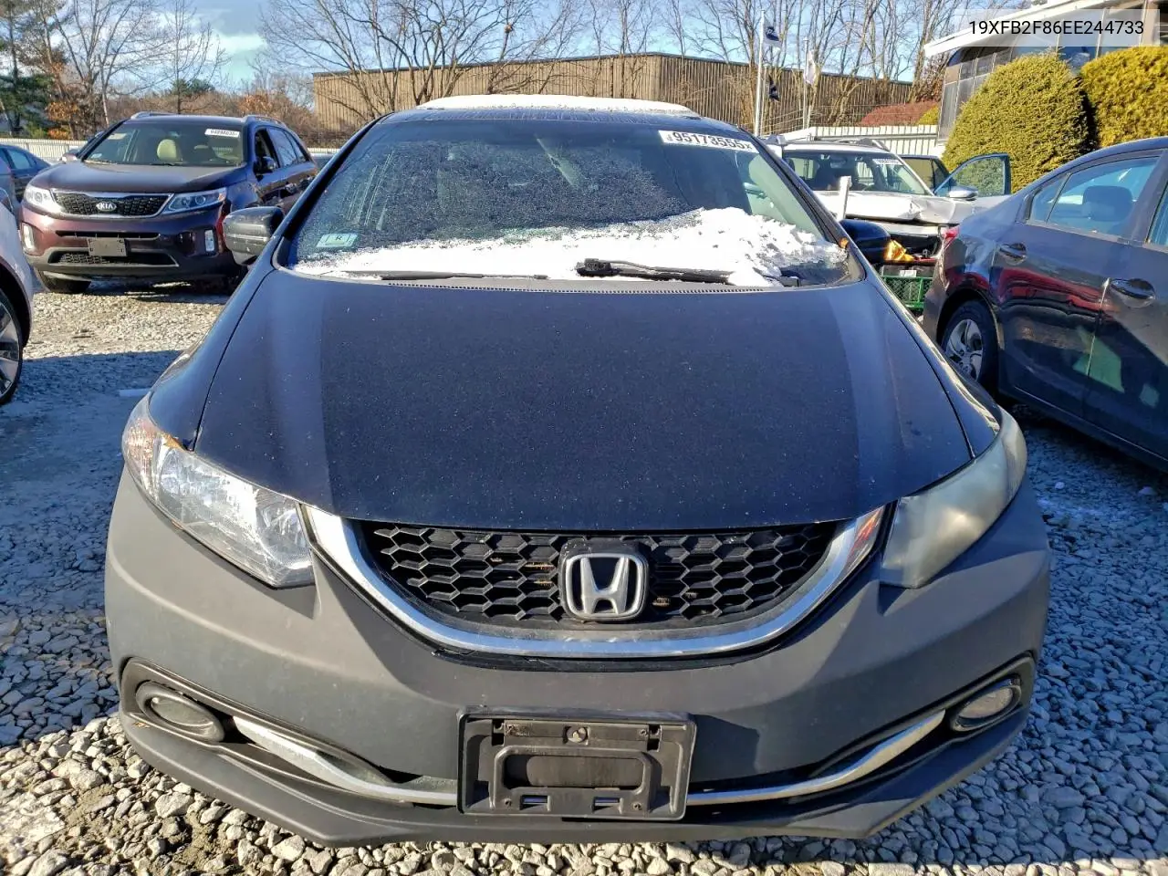 19XFB2F86EE244733 2014 Honda Civic Ex