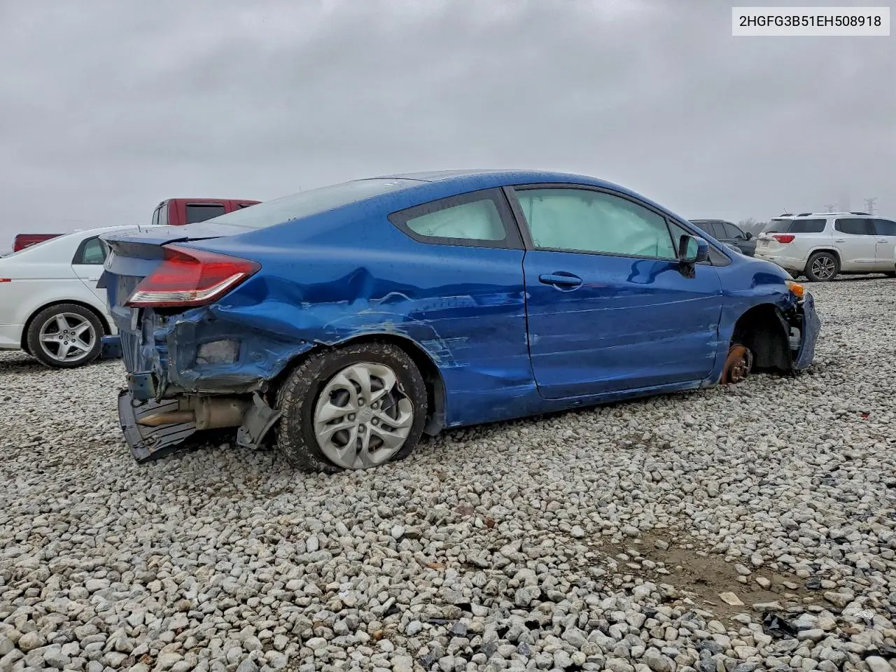 2HGFG3B51EH508918 2014 Honda Civic Lx