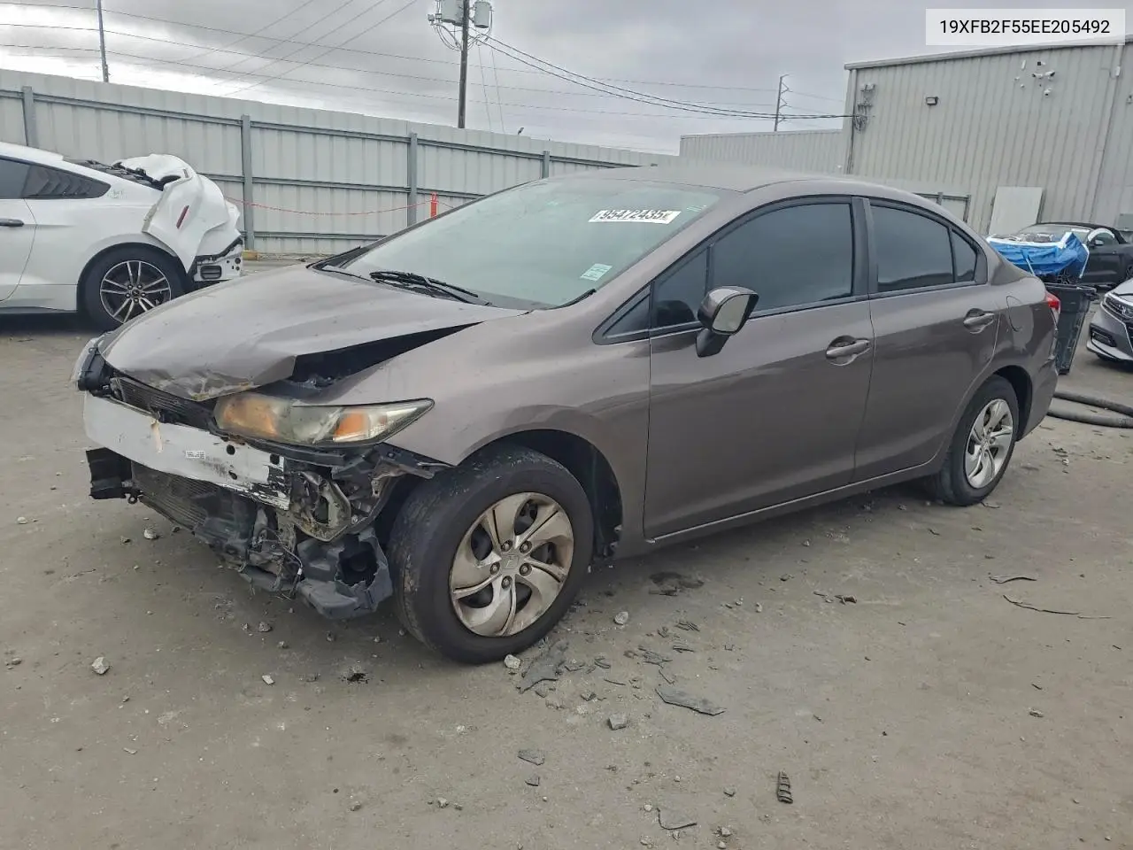 19XFB2F55EE205492 2014 Honda Civic Lx