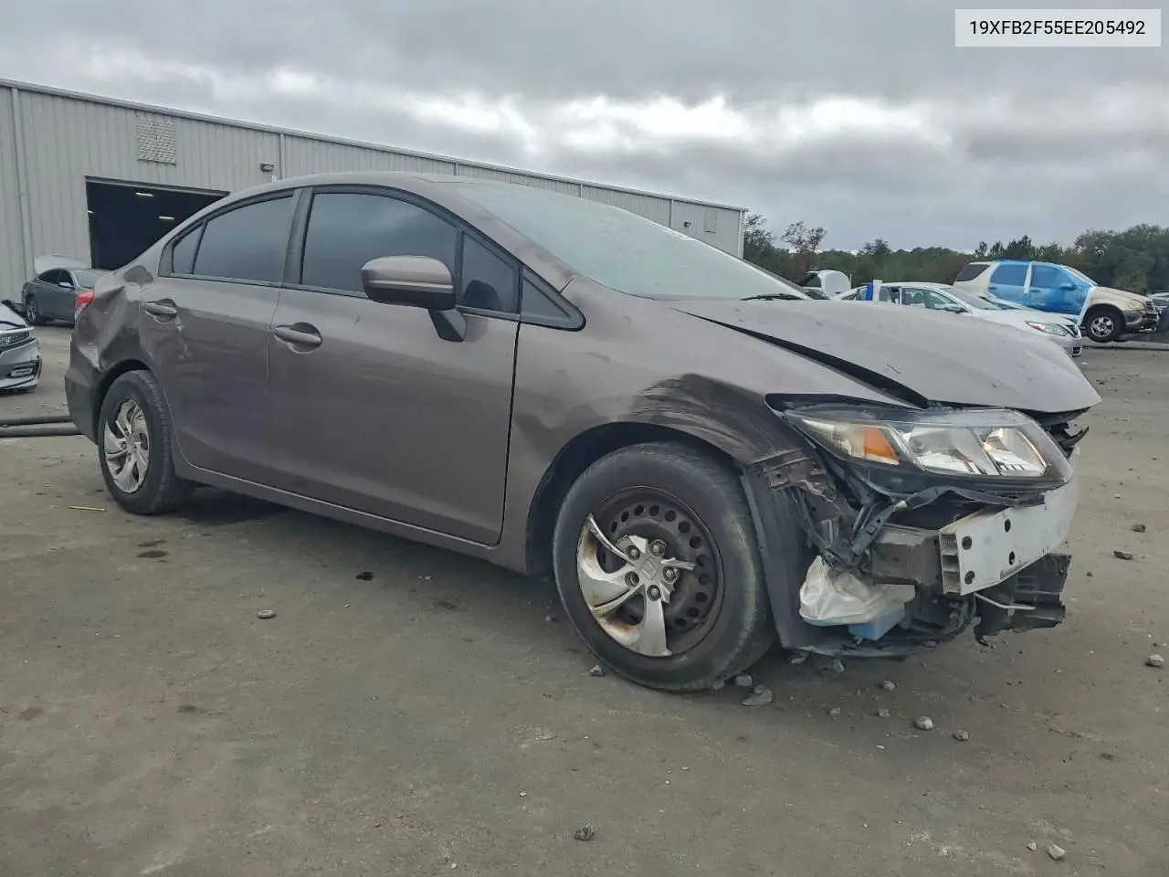 19XFB2F55EE205492 2014 Honda Civic Lx