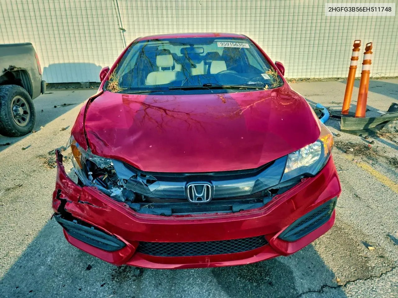 2HGFG3B56EH511748 2014 Honda Civic Lx