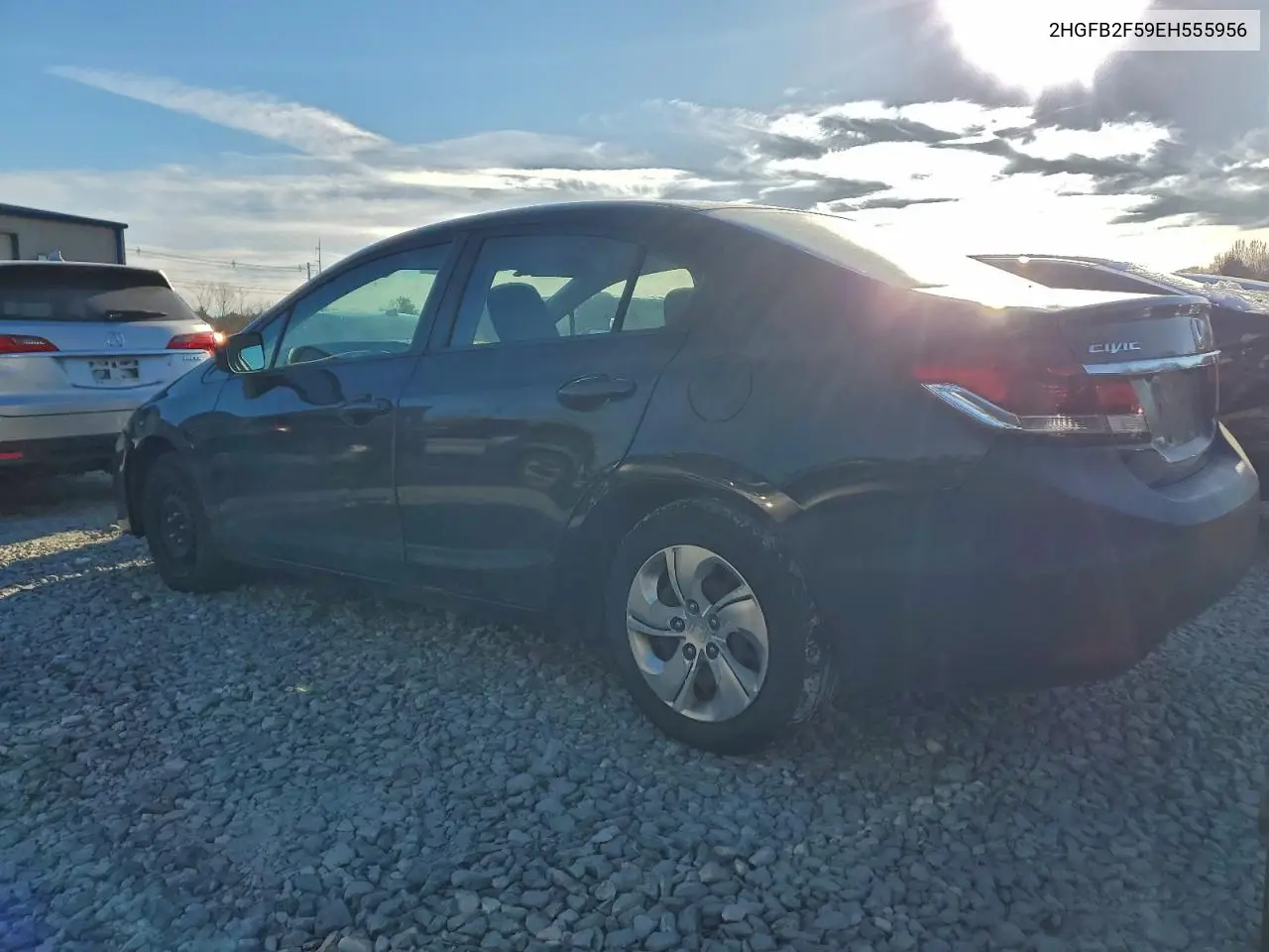 2HGFB2F59EH555956 2014 Honda Civic Lx