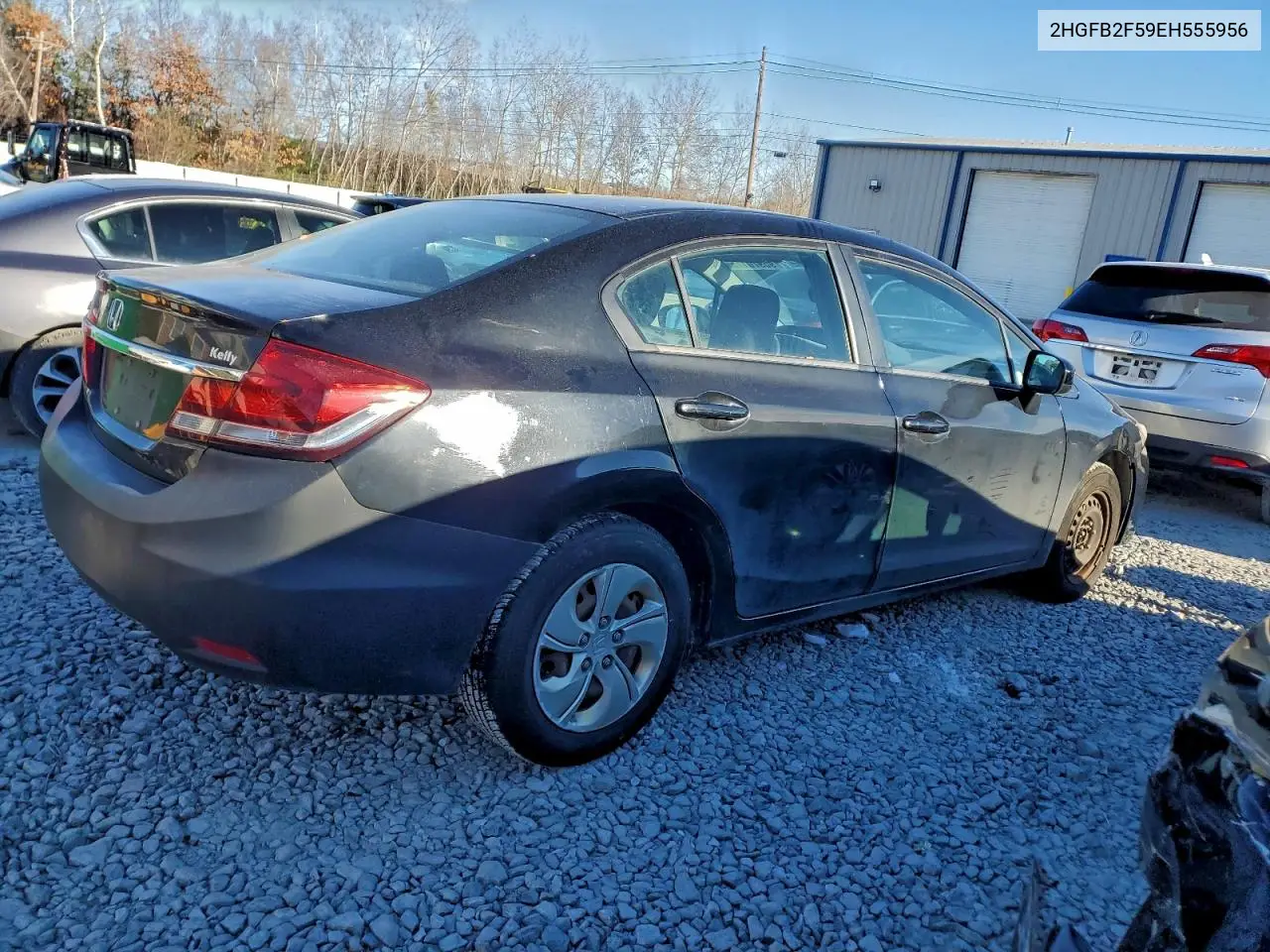 2HGFB2F59EH555956 2014 Honda Civic Lx