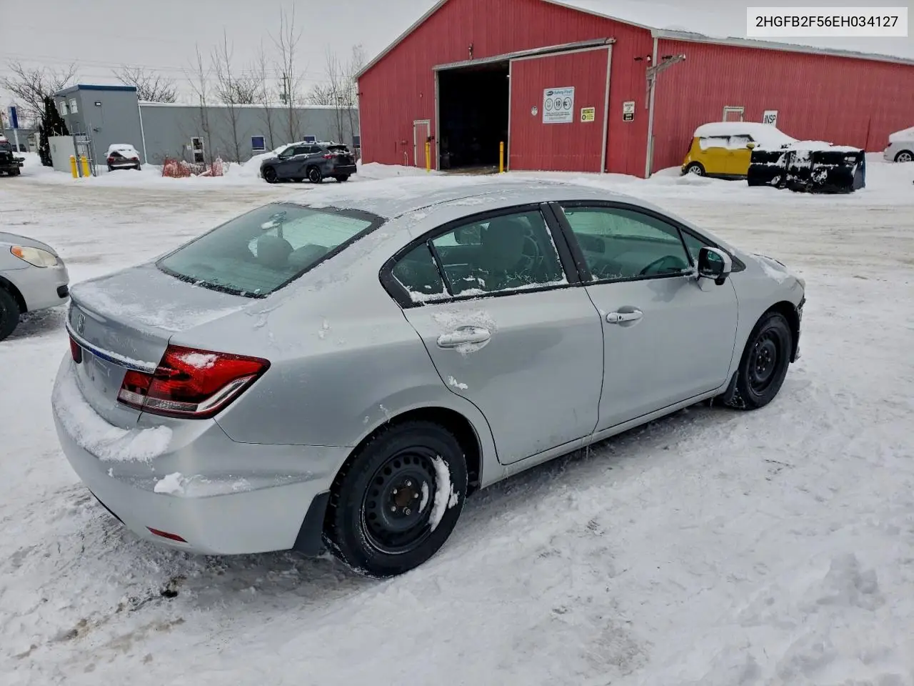 2HGFB2F56EH034127 2014 Honda Civic Lx