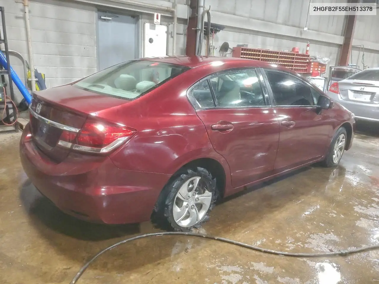 2HGFB2F55EH513378 2014 Honda Civic Lx