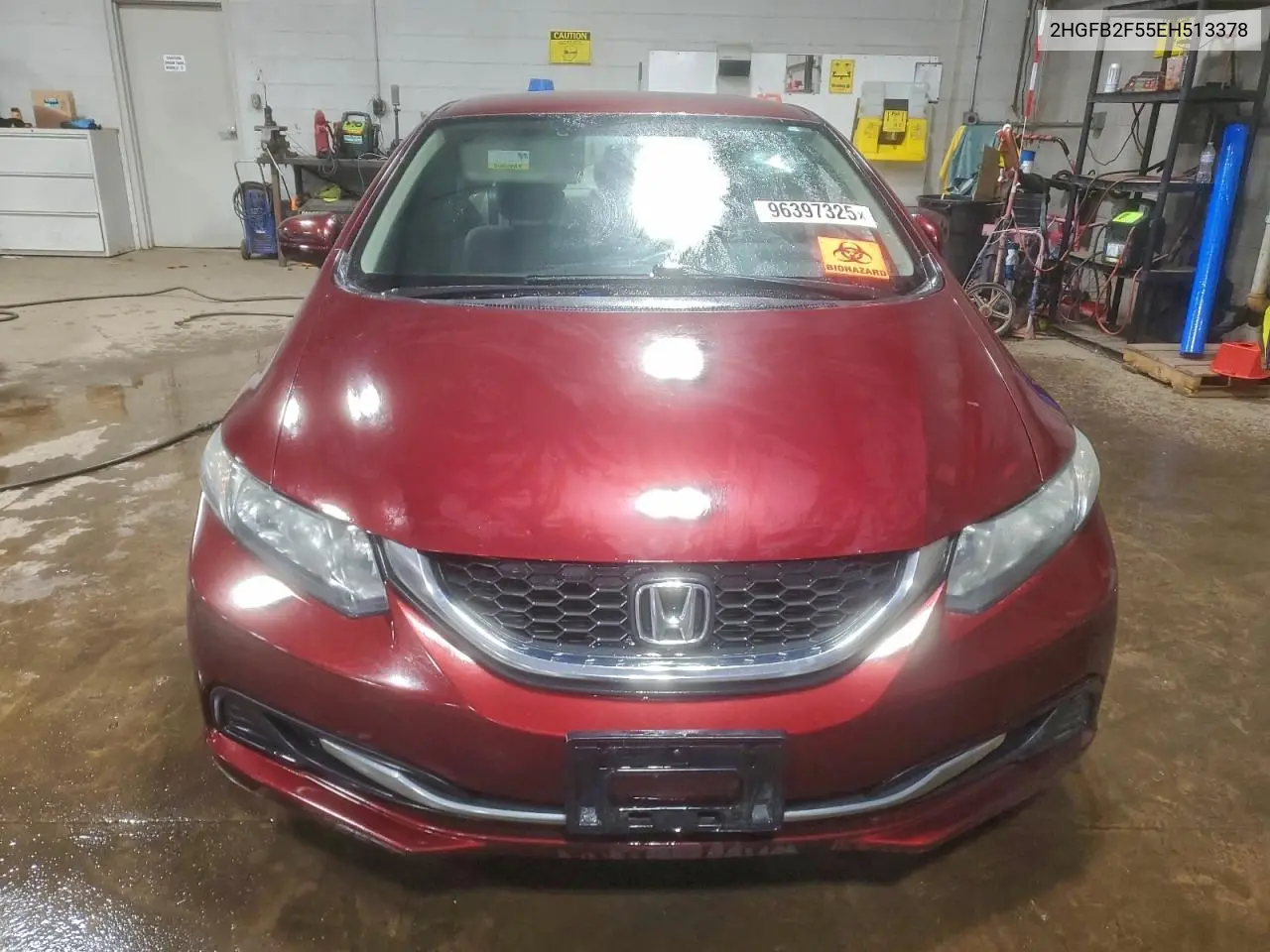 2HGFB2F55EH513378 2014 Honda Civic Lx
