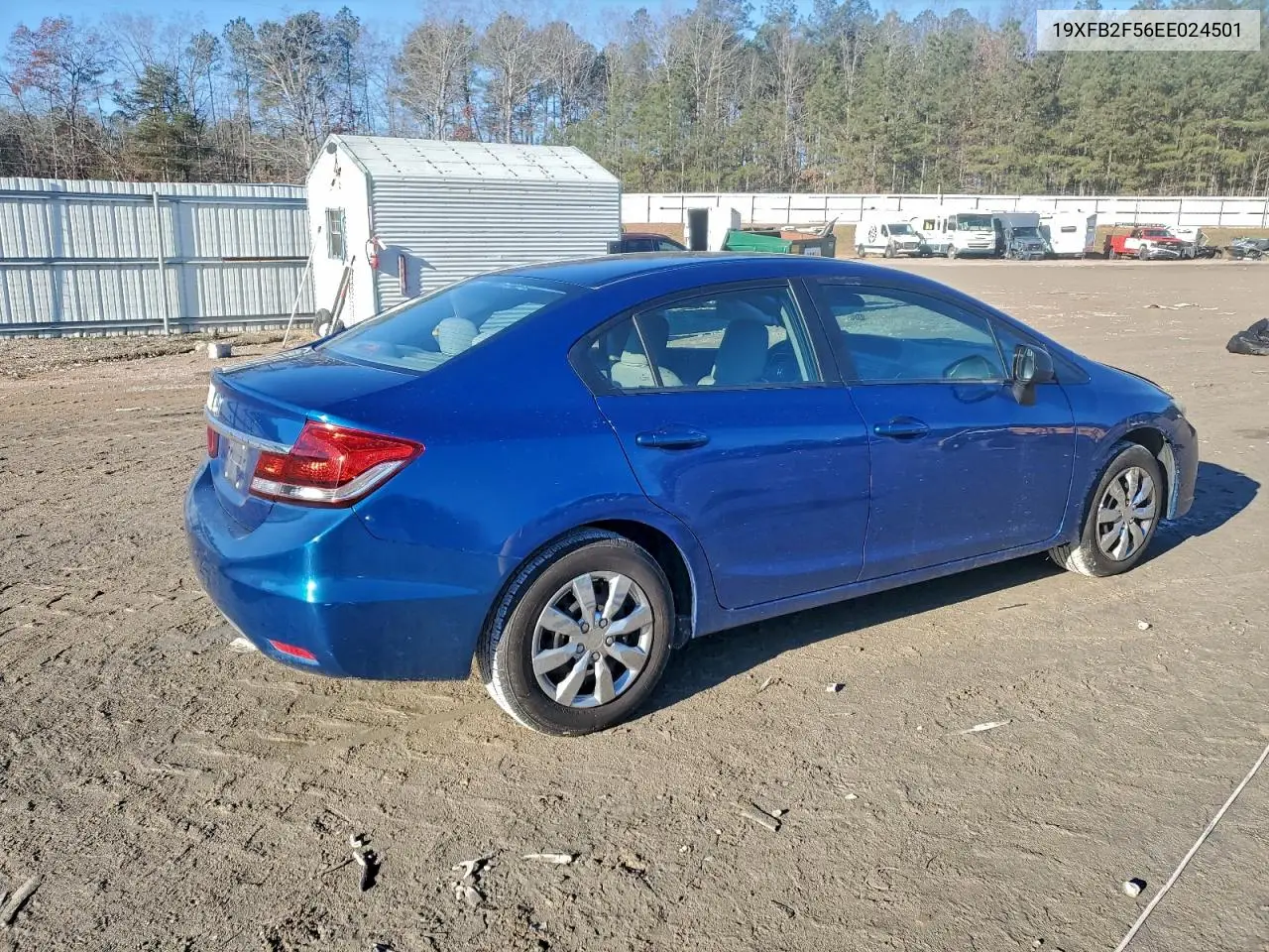 19XFB2F56EE024501 2014 Honda Civic Lx