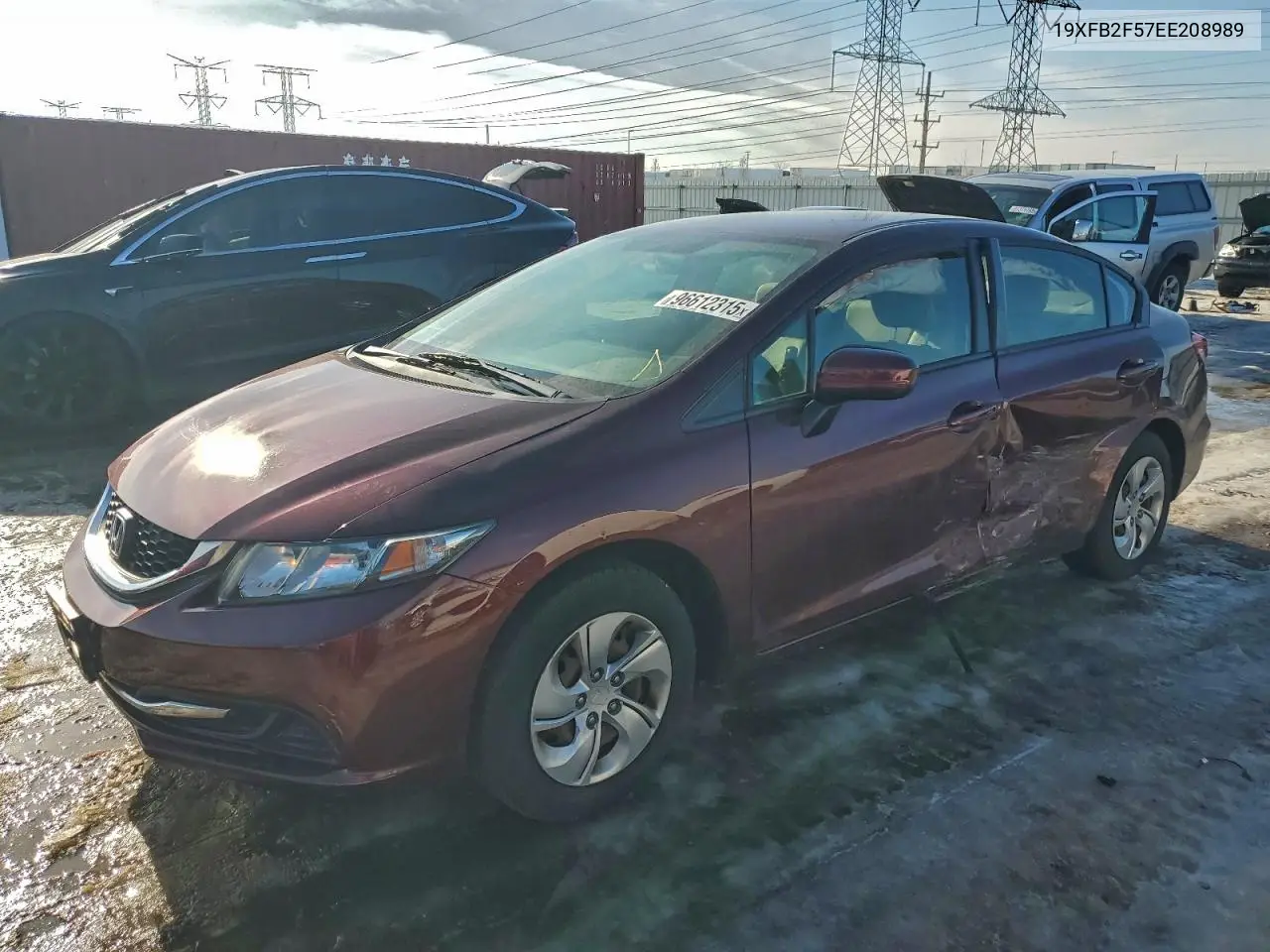 19XFB2F57EE208989 2014 Honda Civic Lx