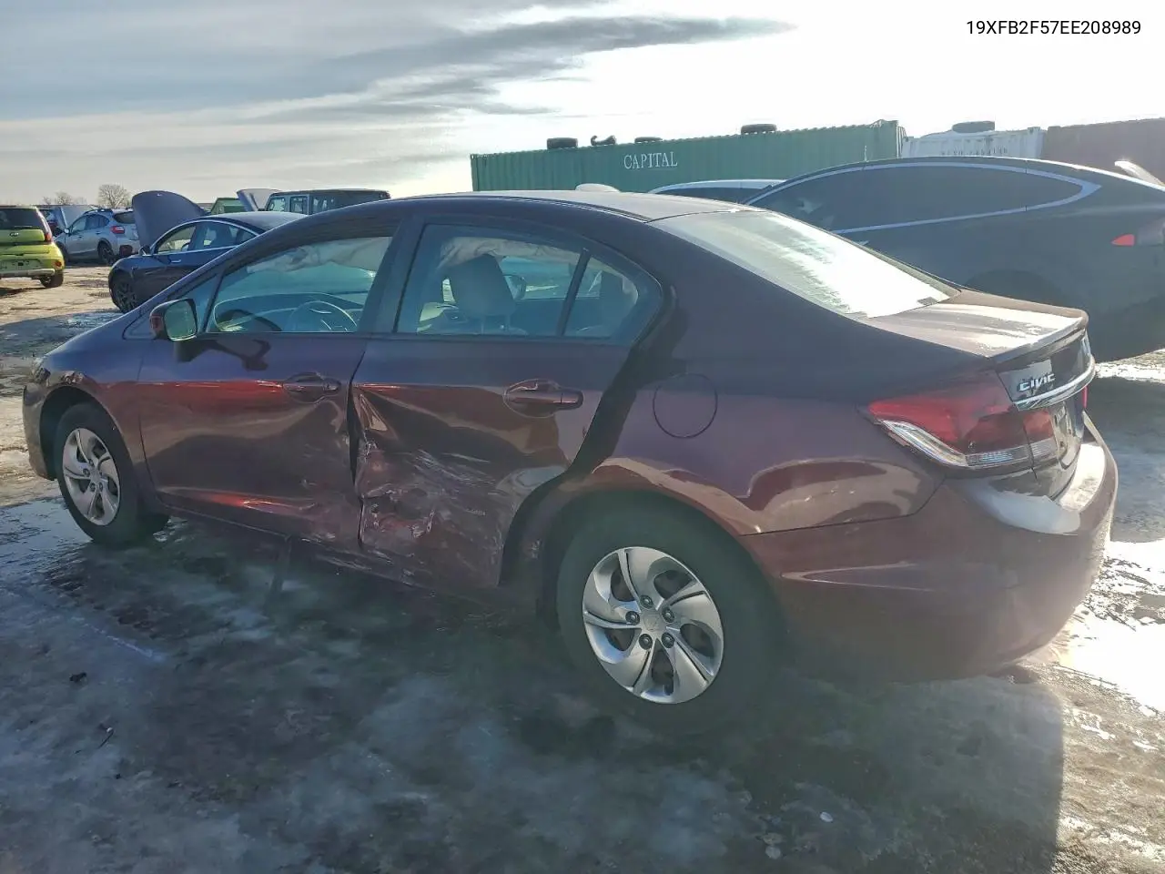 19XFB2F57EE208989 2014 Honda Civic Lx